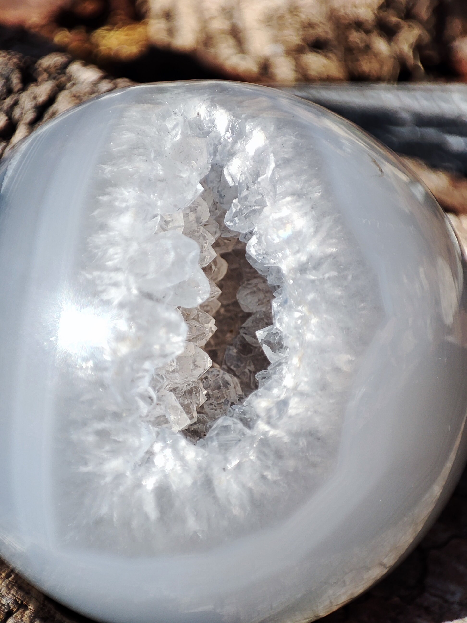 Sphère en Agate