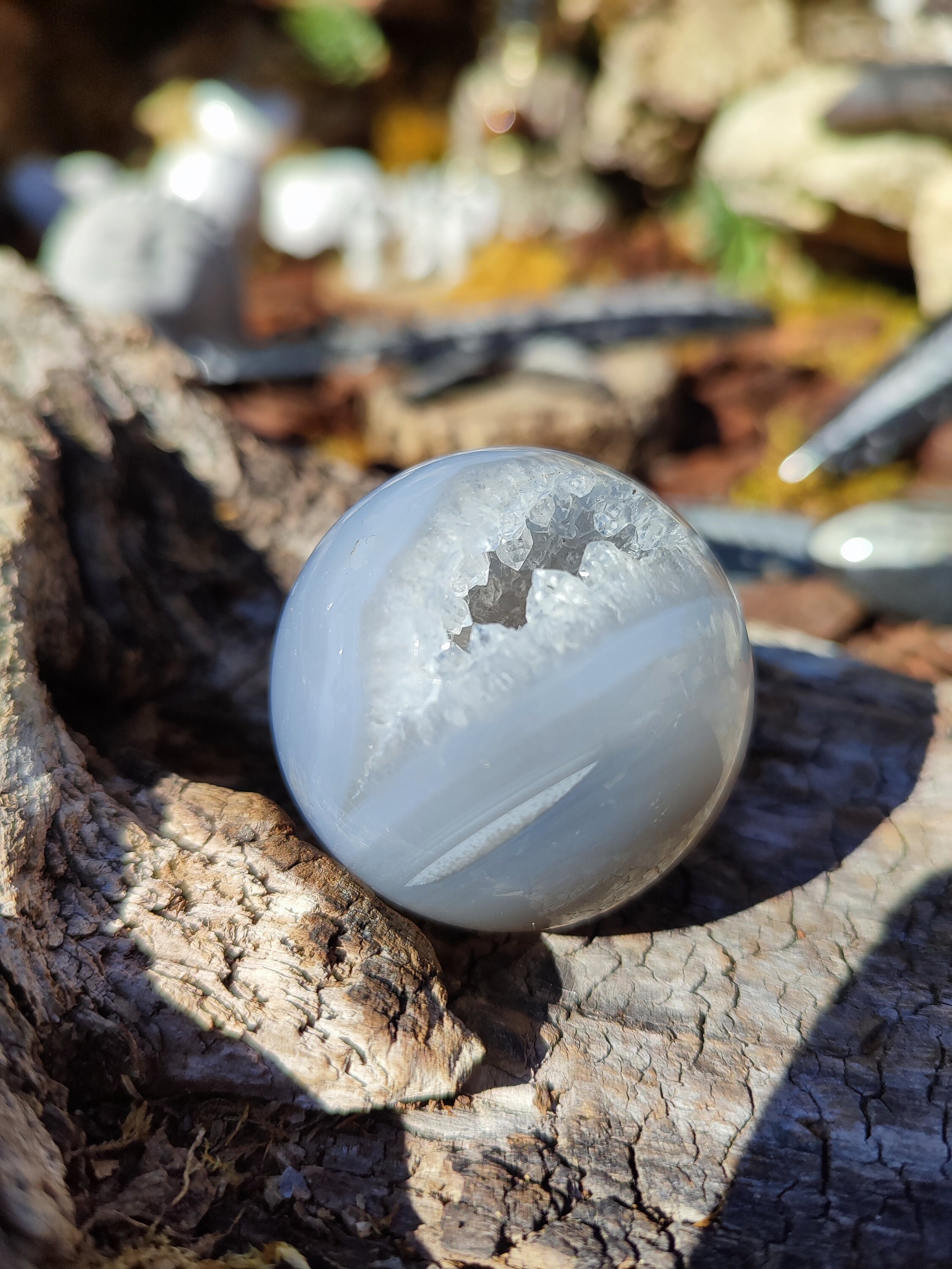 Sphère en Agate