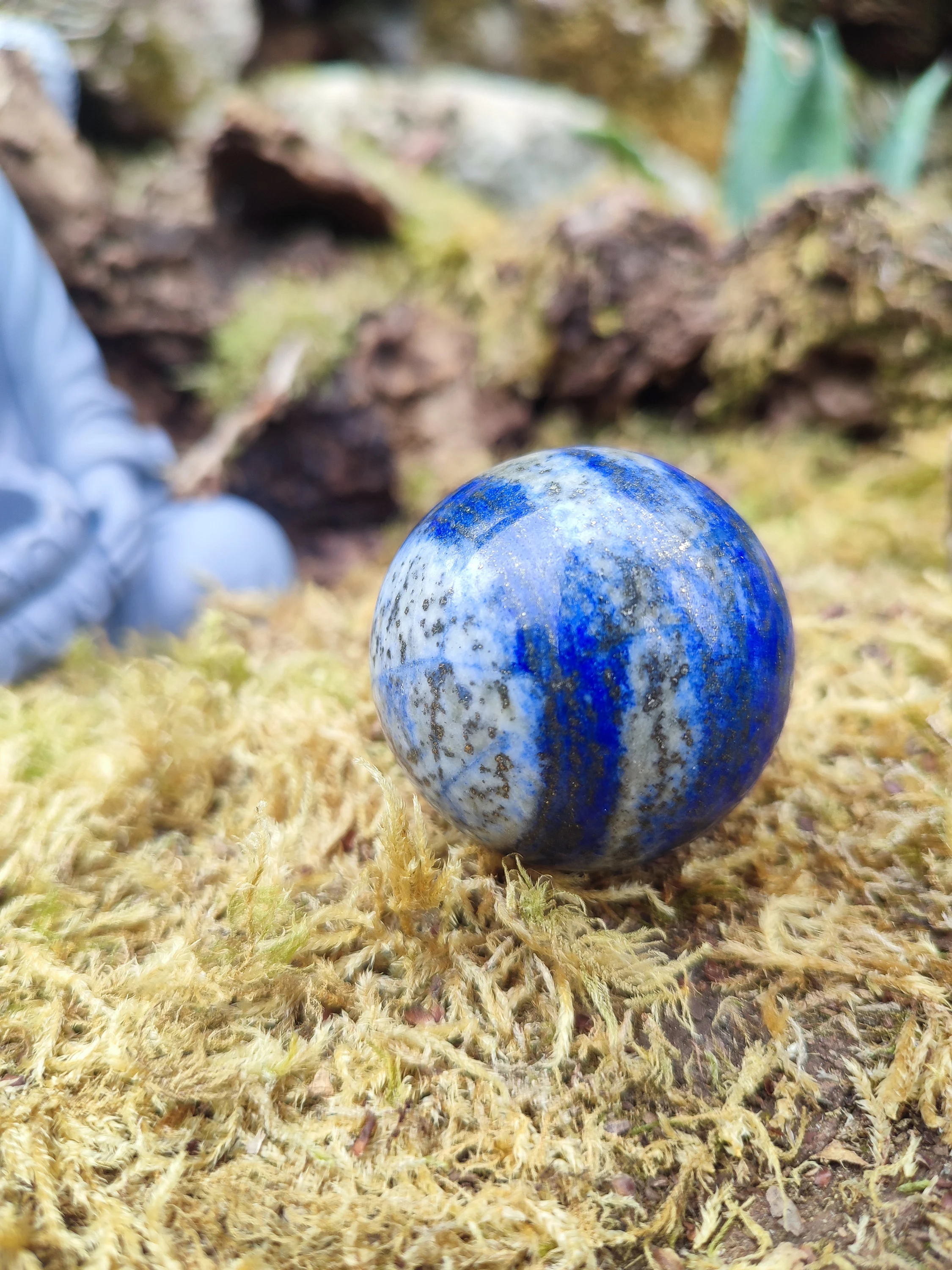 Sphère de Lapis Lazuli