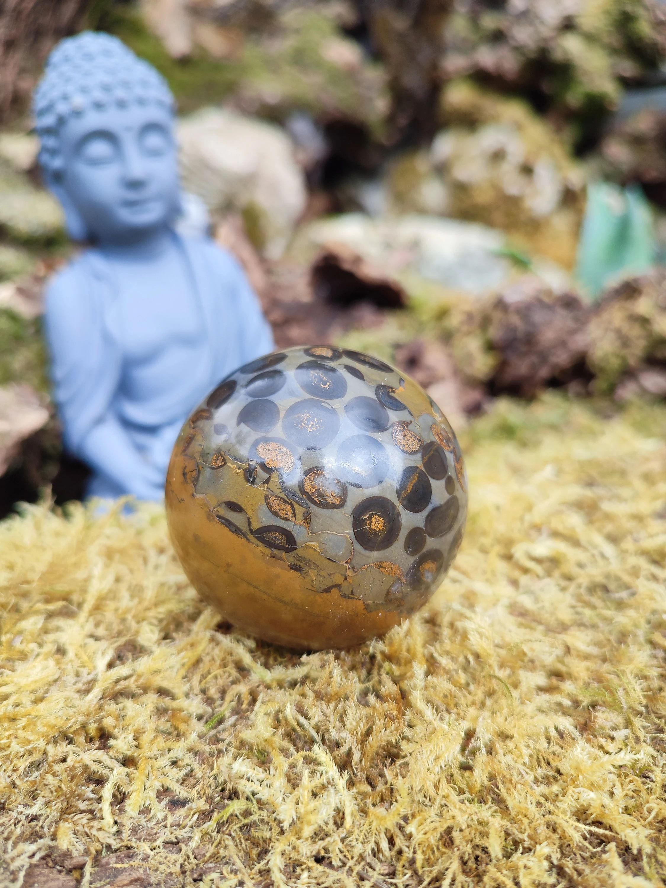 Sphère de Jaspe Léopard