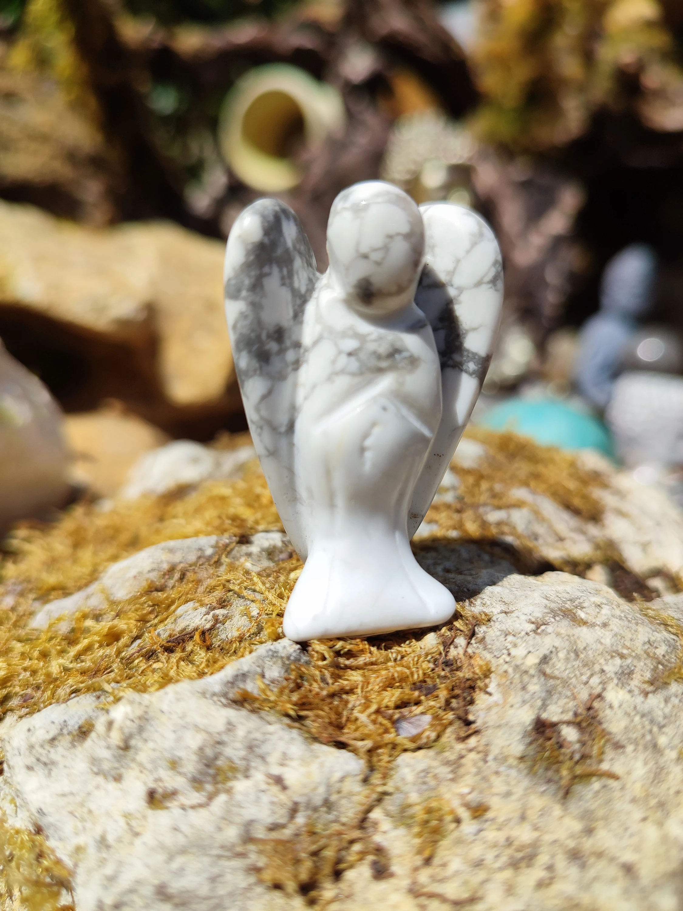 Ange en Howlite