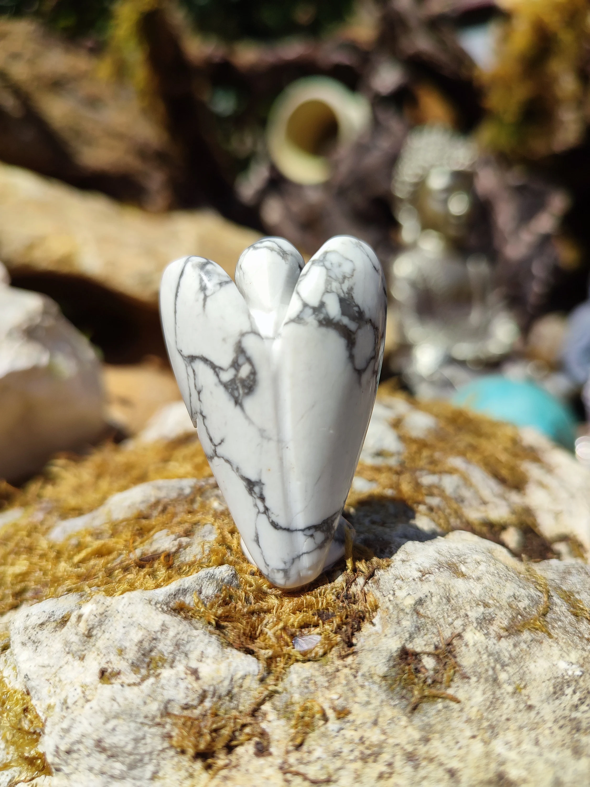 Ange en Howlite