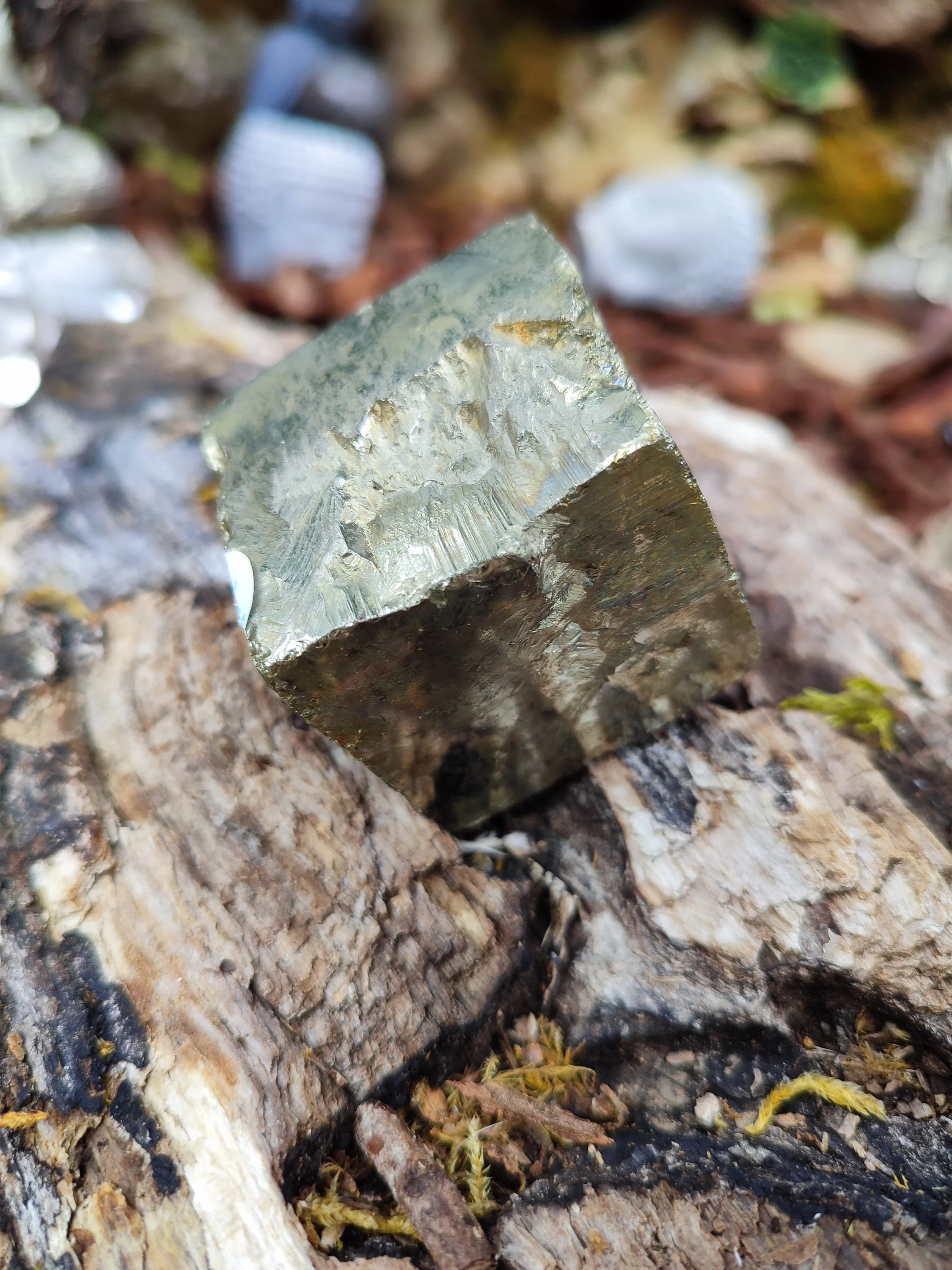 Cube de Pyrite