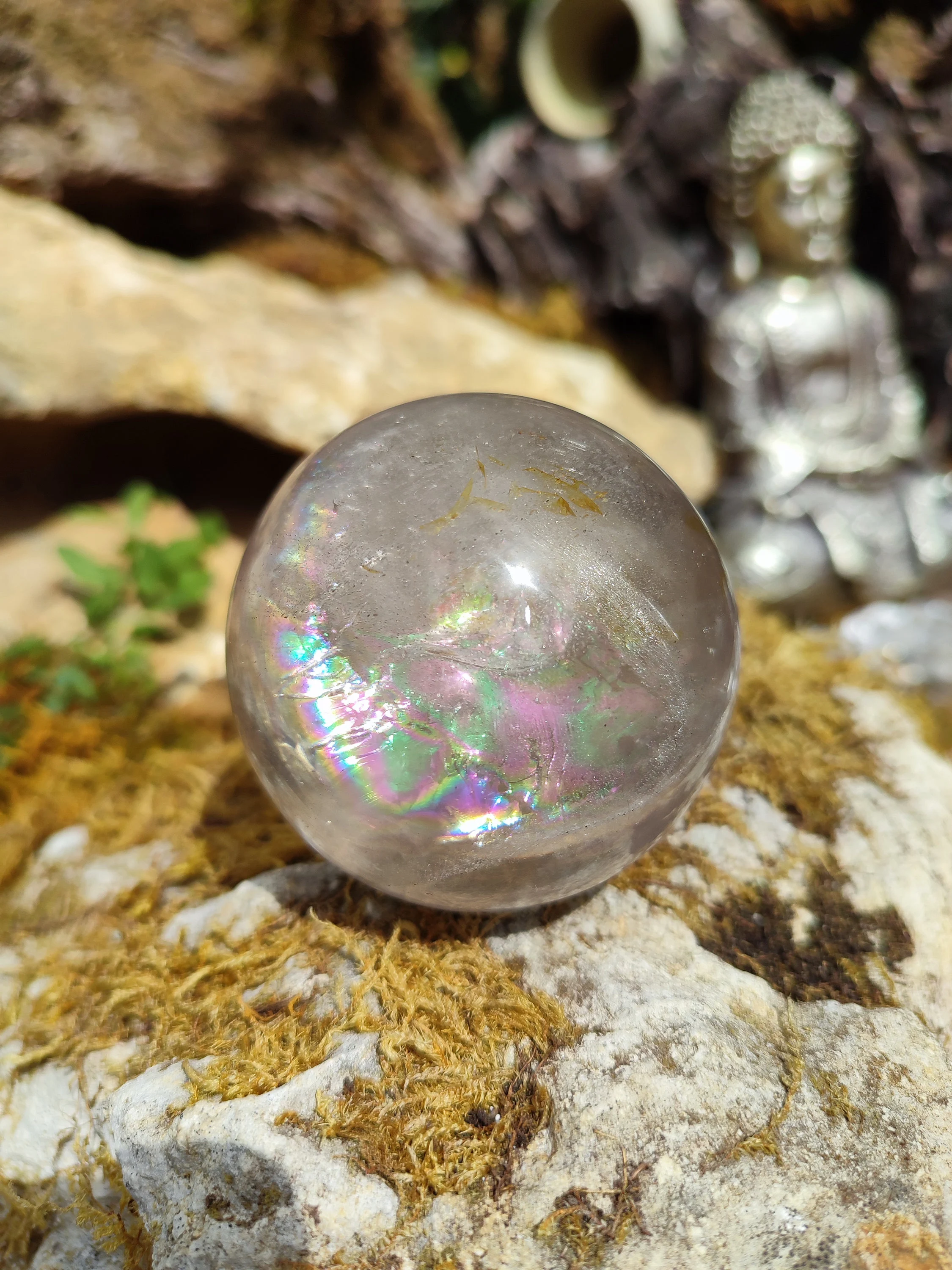 Sphère Cristal de Roche