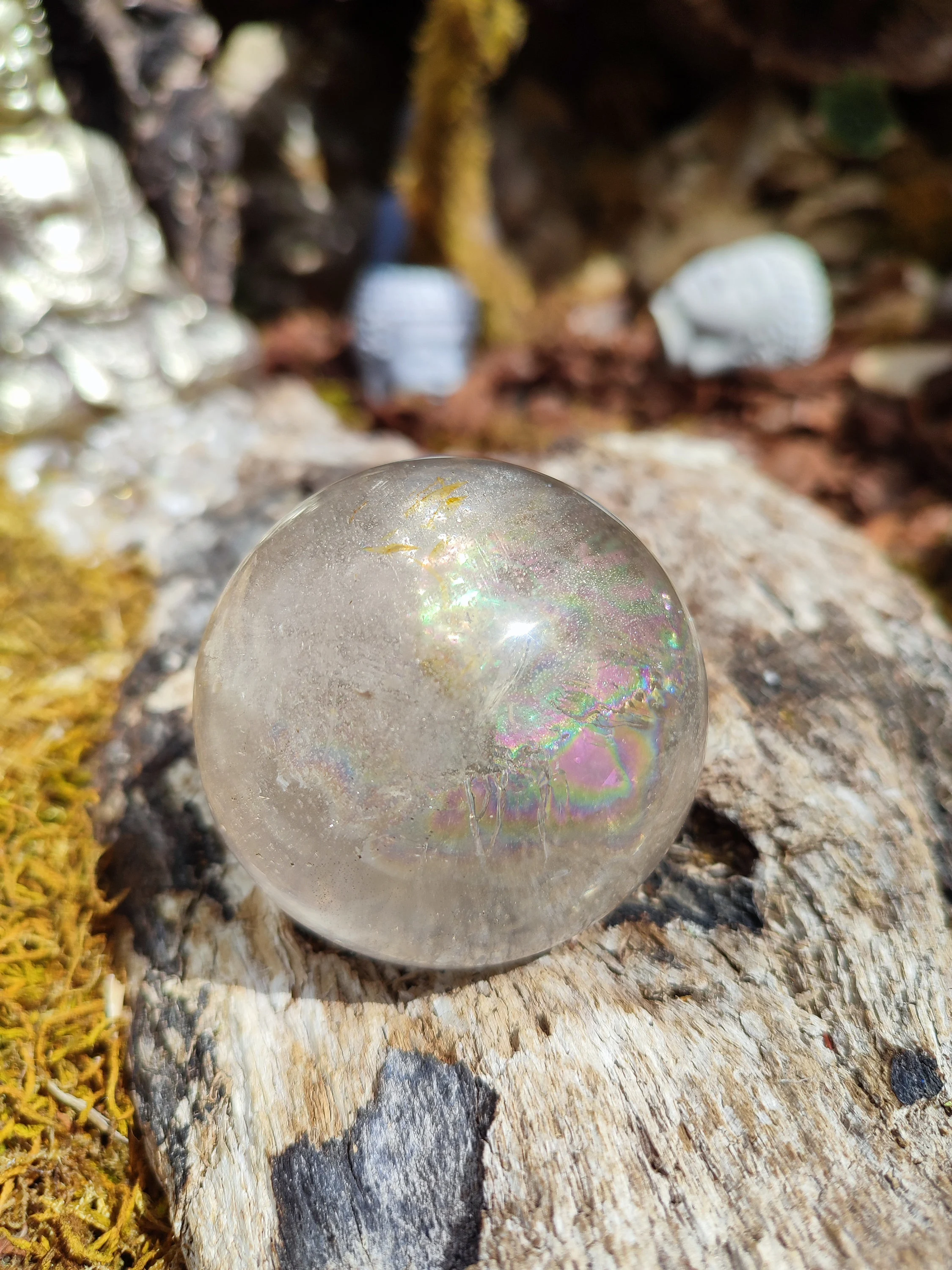 Sphère Cristal de Roche
