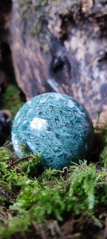 Sphère d'Agate mousse