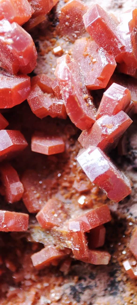 Amas de Vanadinite