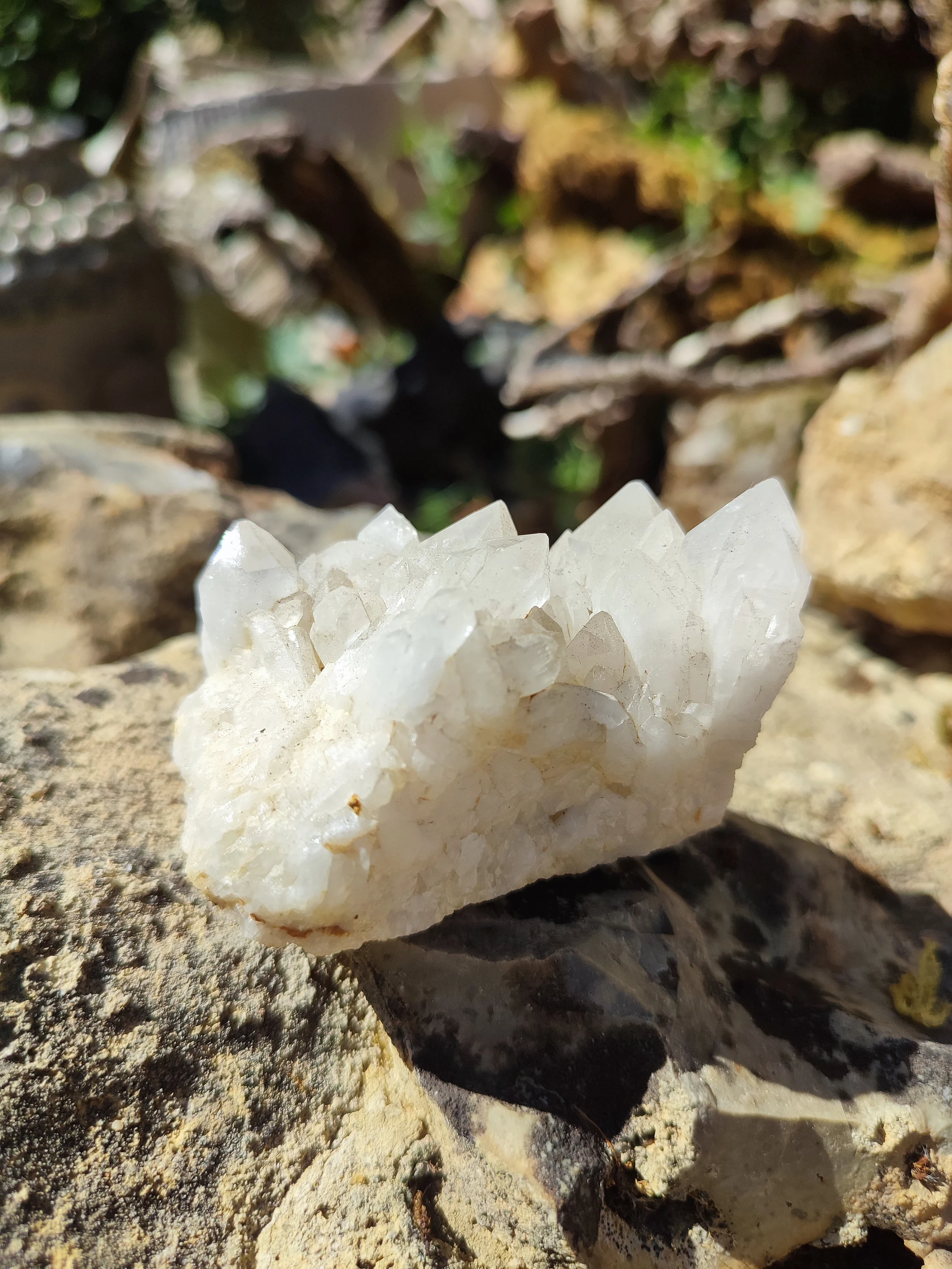 Amas de Quartz blanc AAA