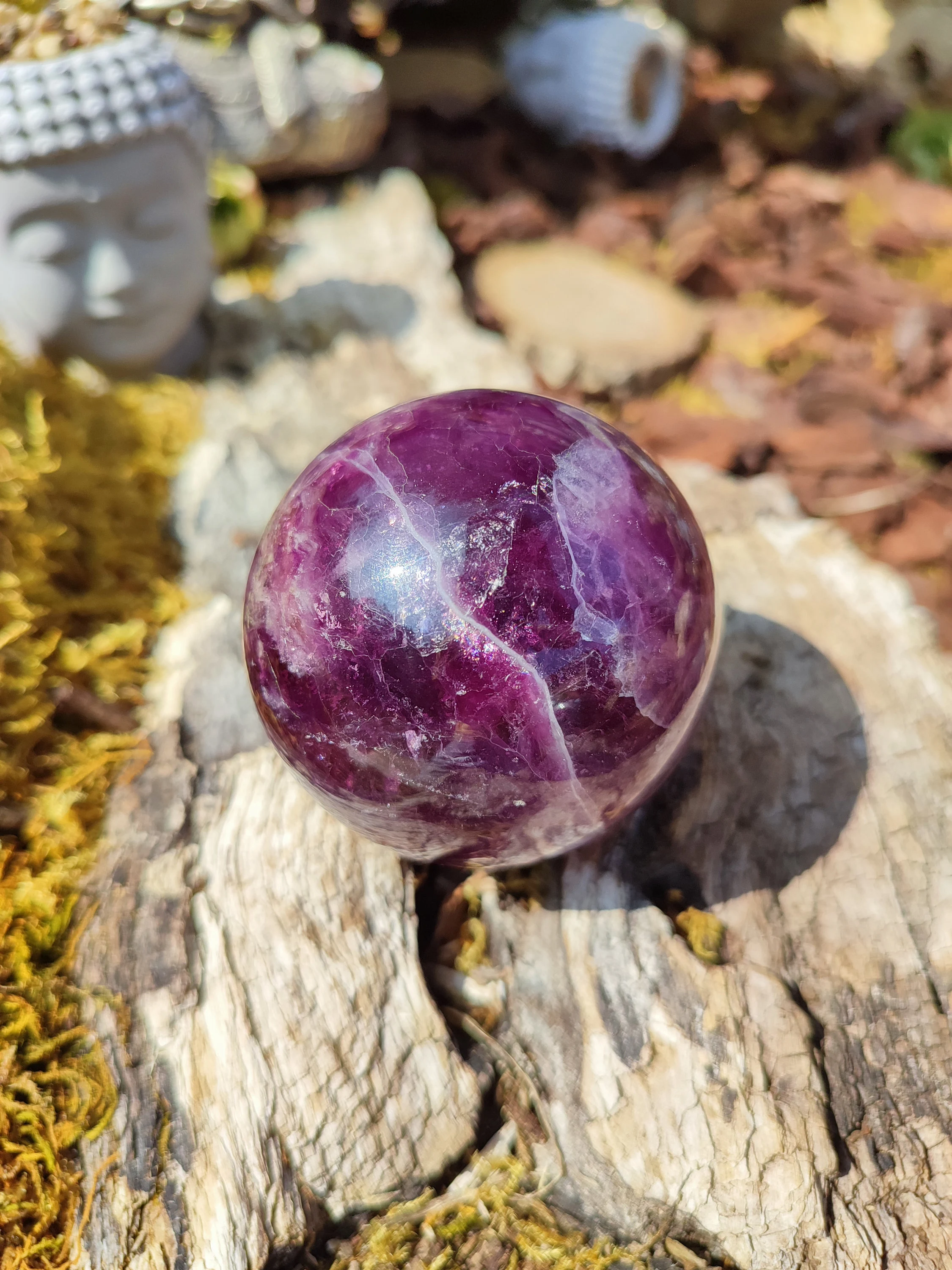 Sphère de Fluorite