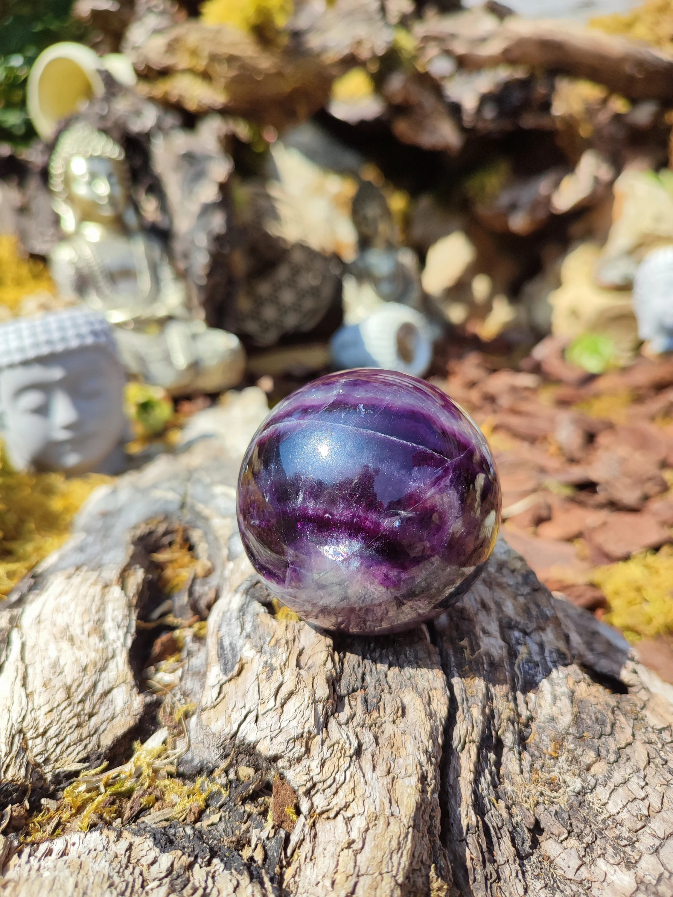 Sphère de Fluorite