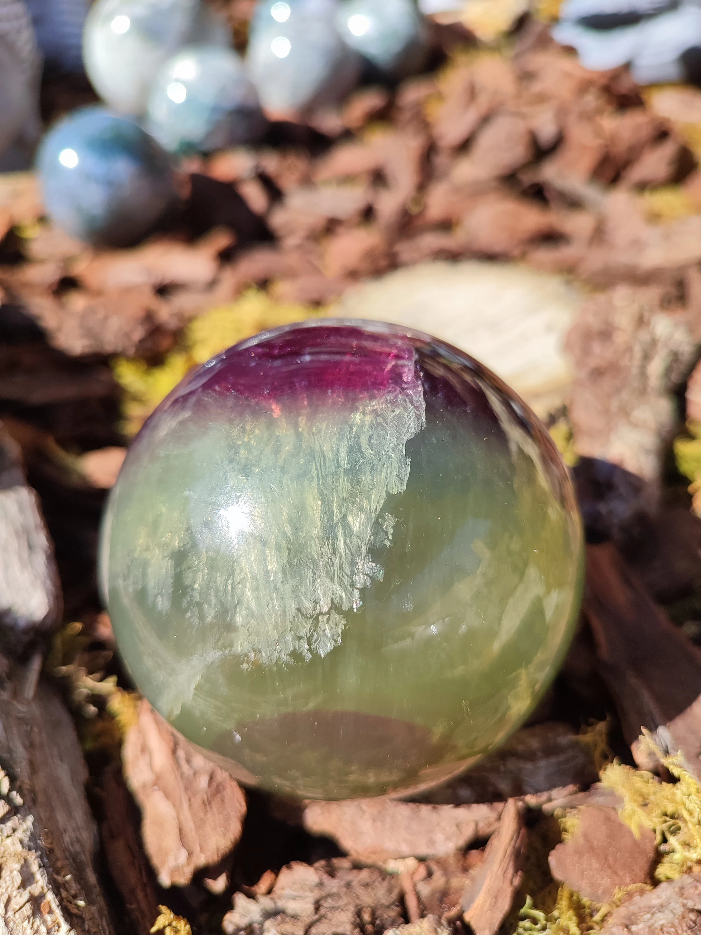 Sphère de Fluorite
