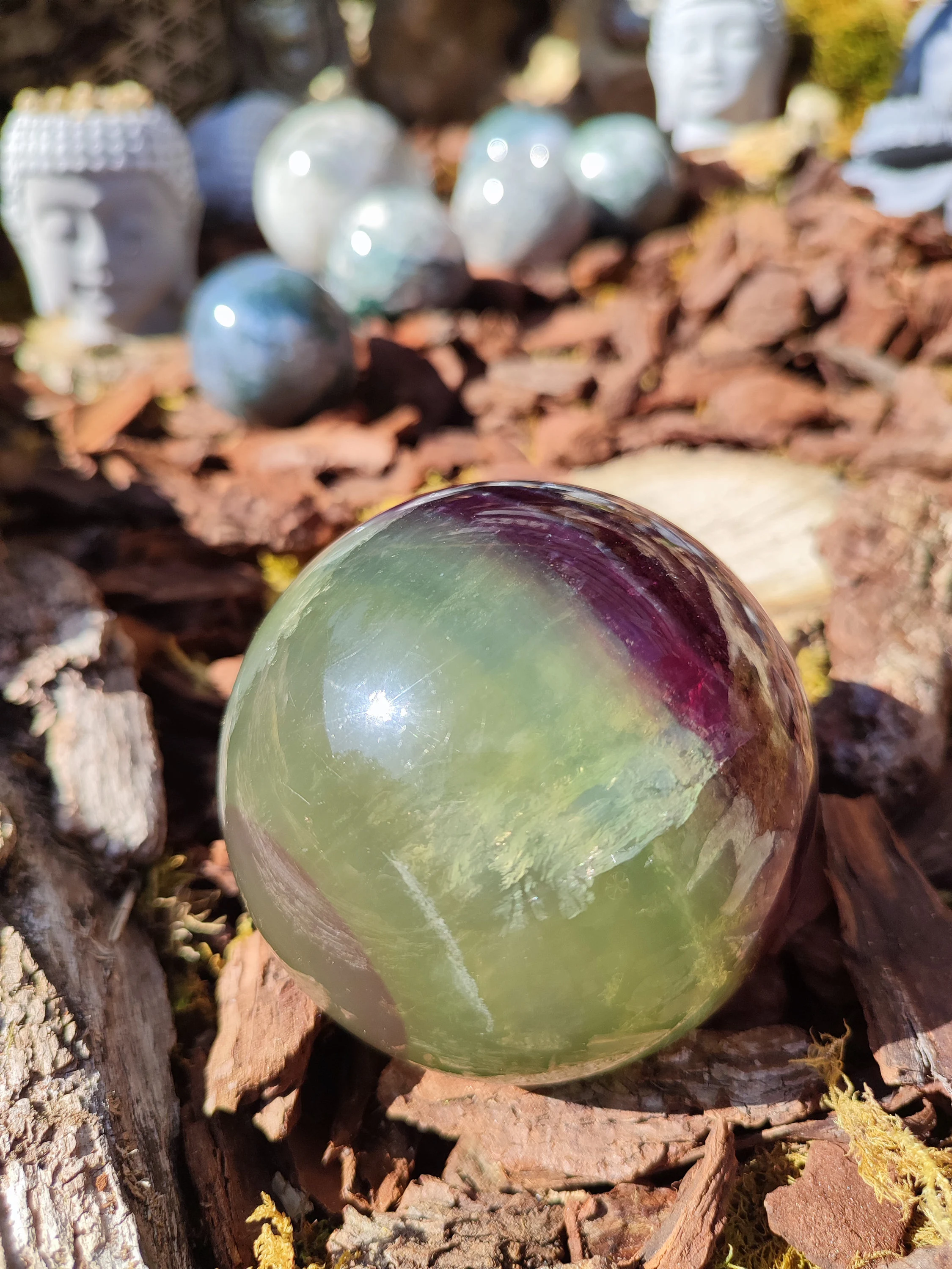 Sphère de Fluorite