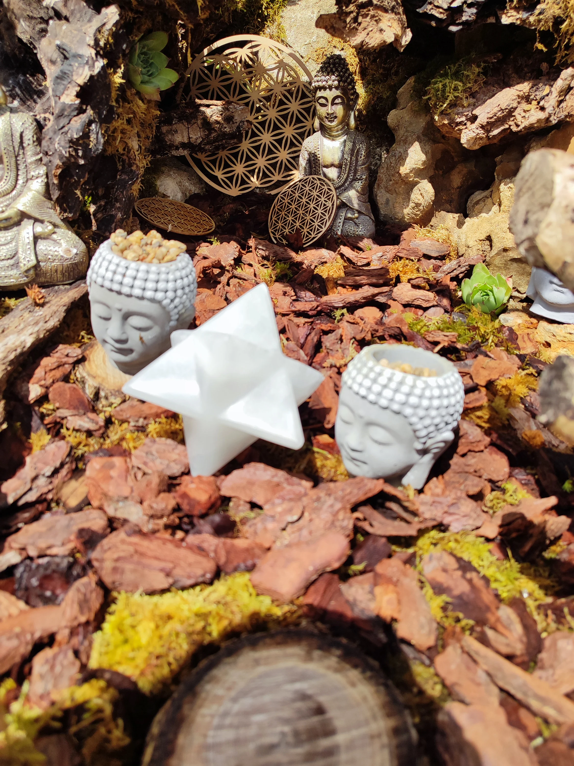 Merkaba en Sélénite