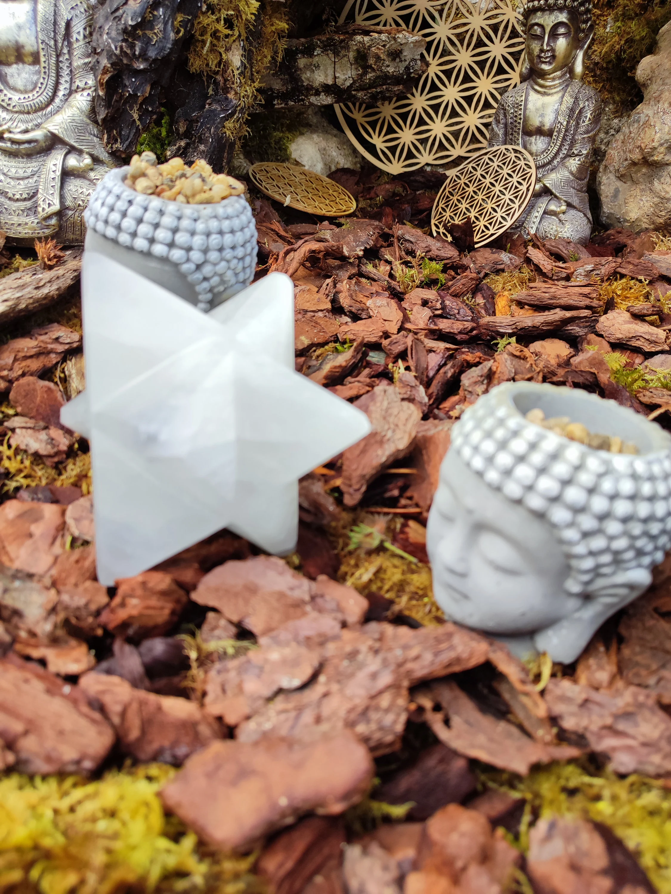 Merkaba en Sélénite