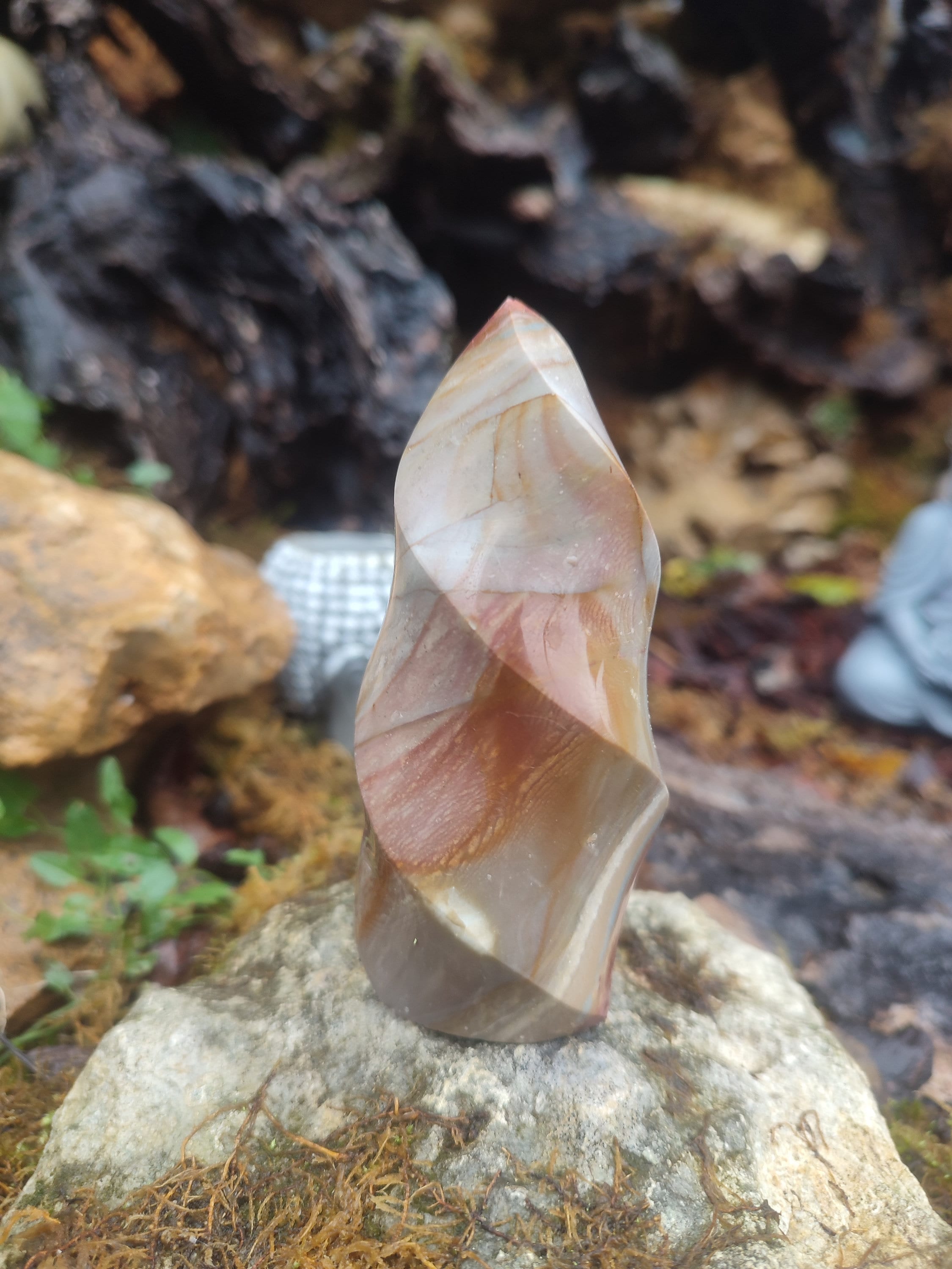Forme libre Jaspe Polychrome