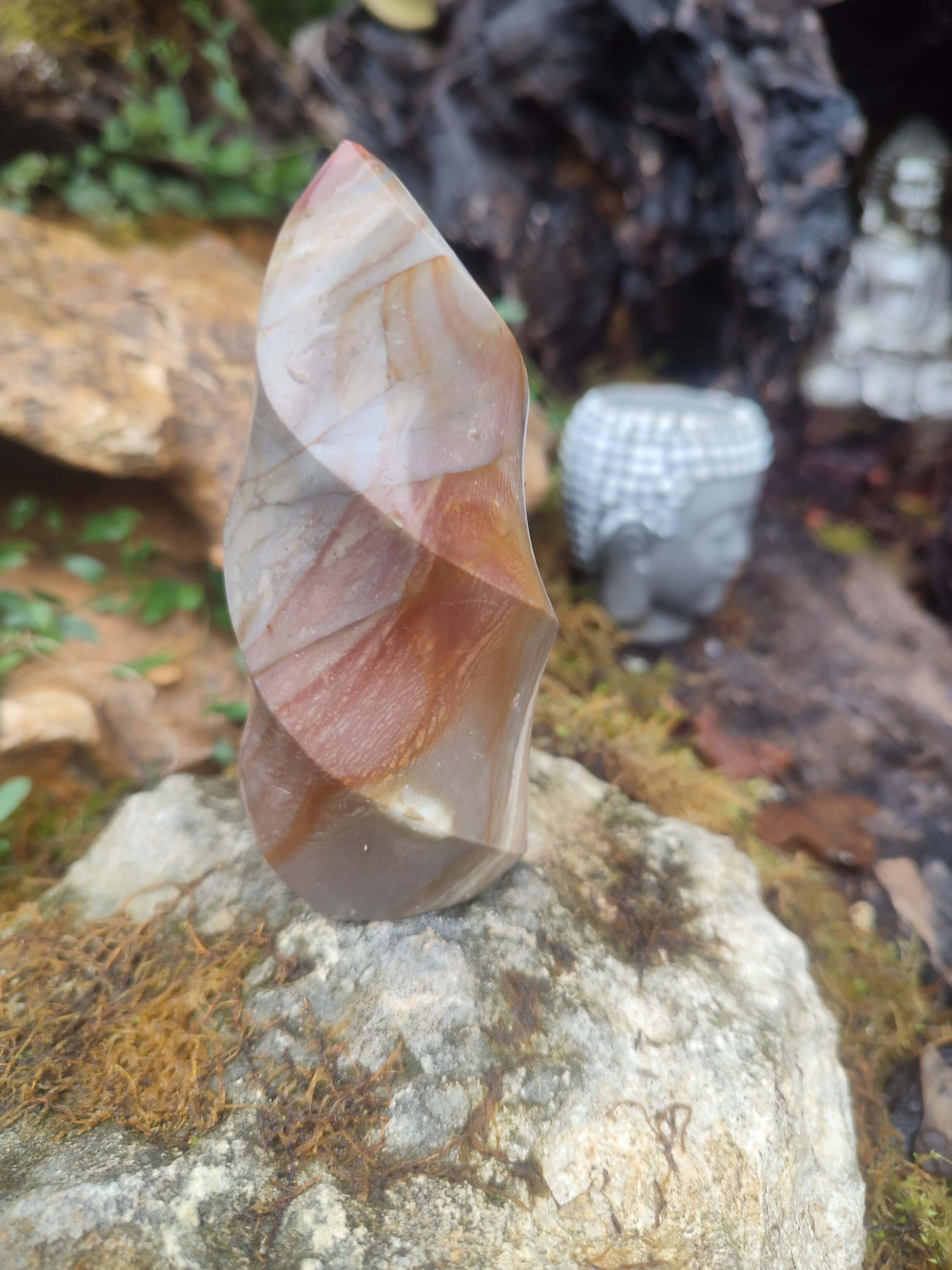 Forme libre Jaspe Polychrome