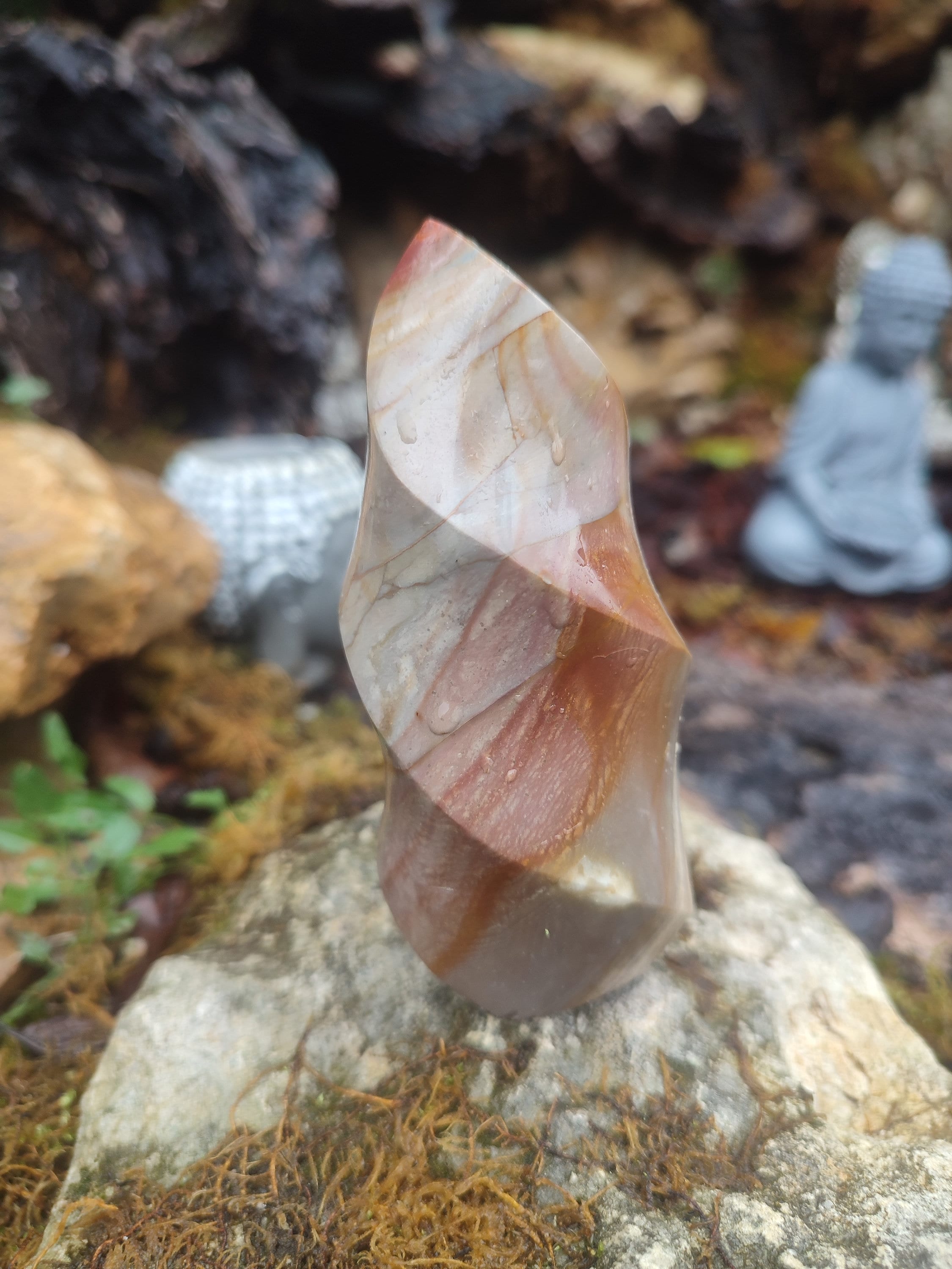 Forme libre Jaspe Polychrome
