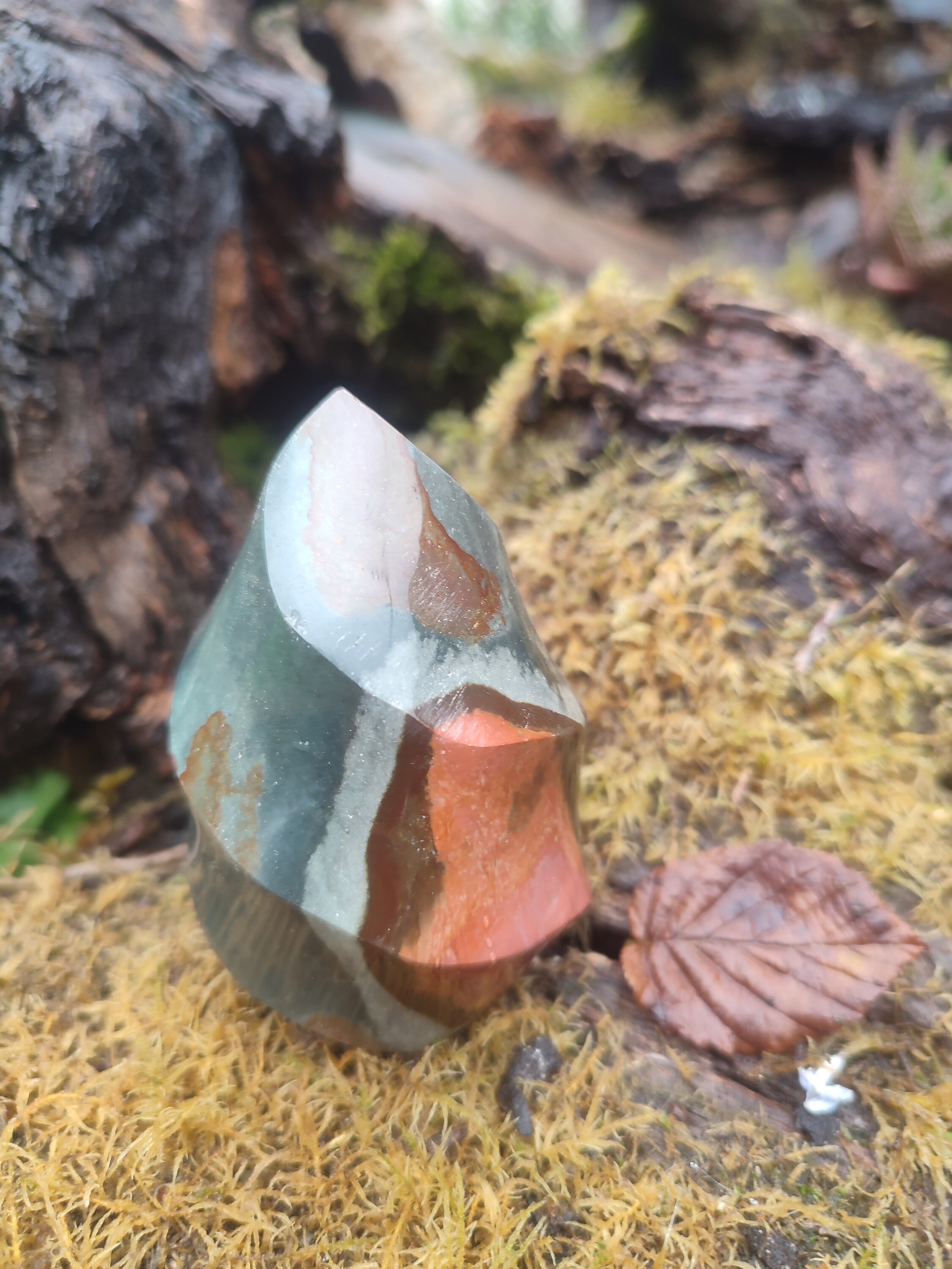 Forme libre Jaspe Polychrome