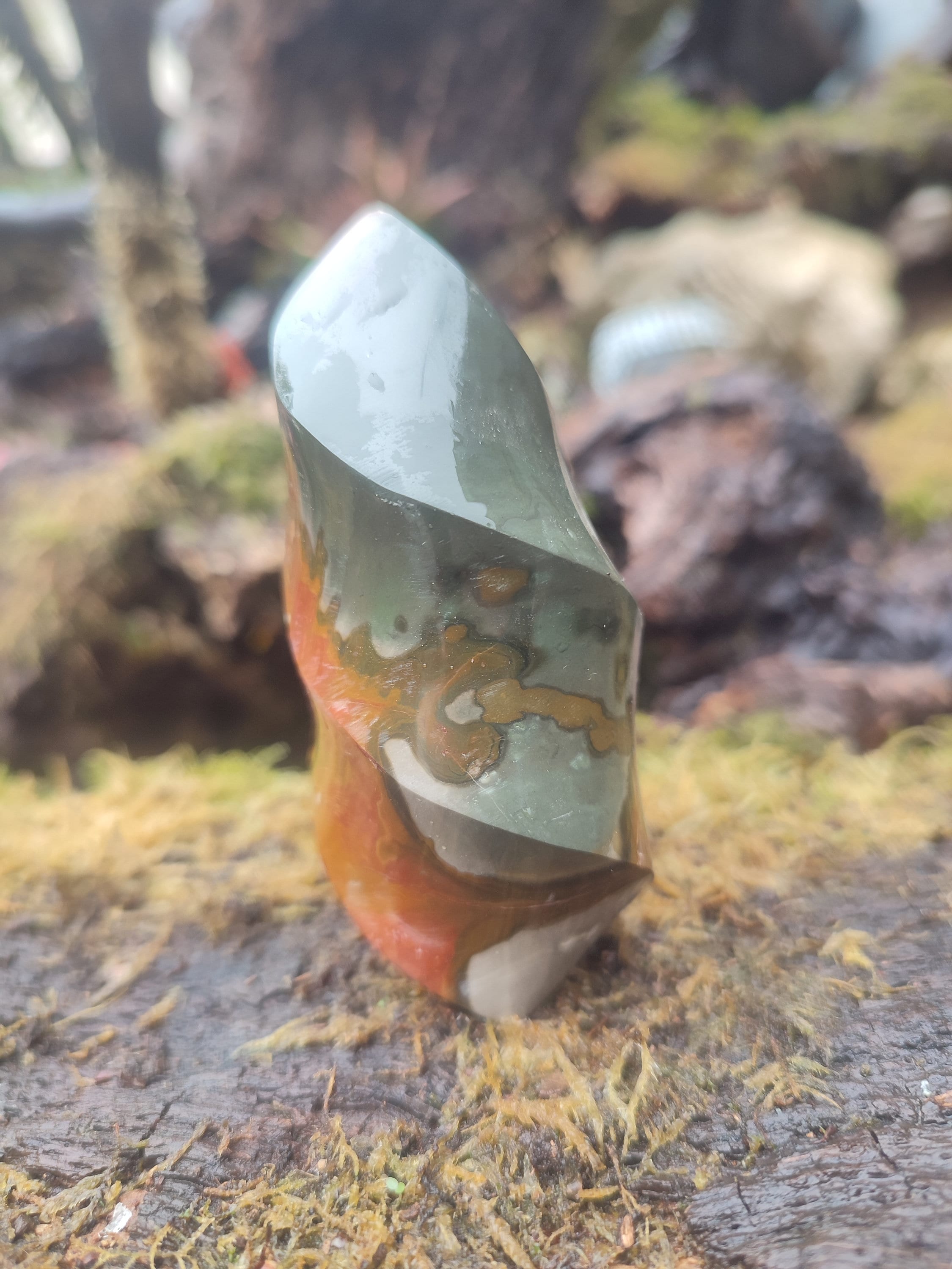 Forme libre Jaspe Polychrome