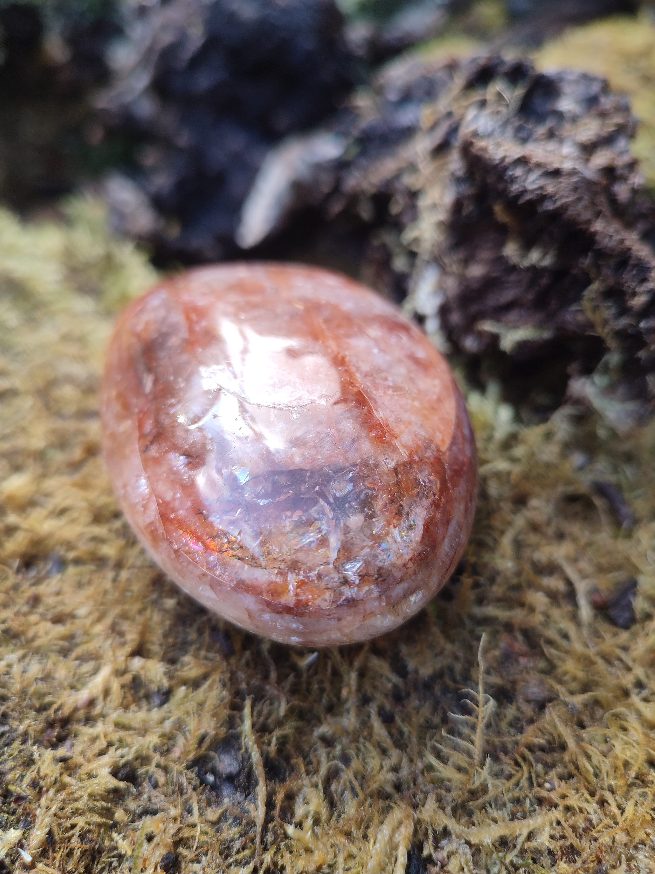 Forme libre de Quartz HématoÏde