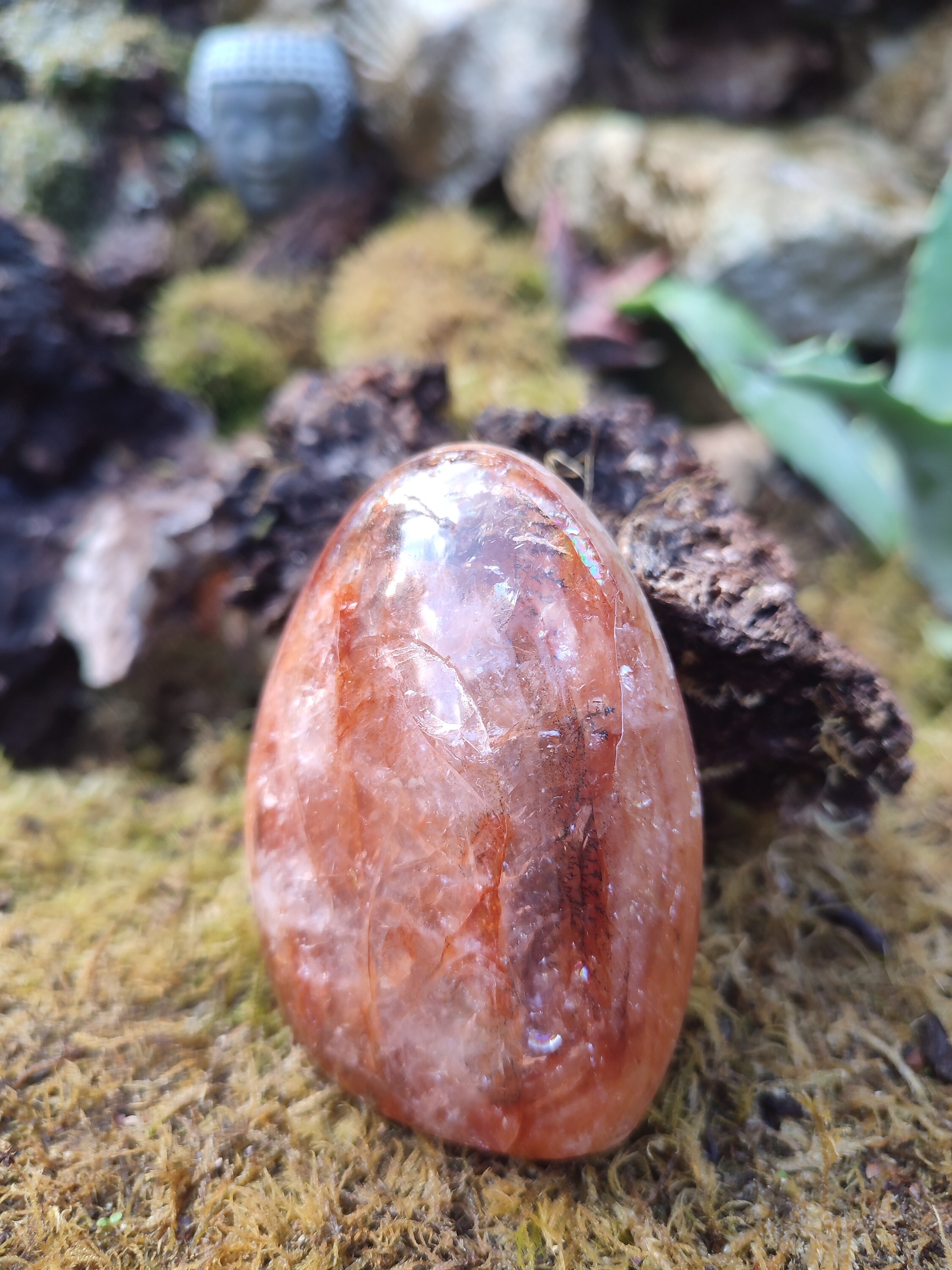 Forme libre de Quartz HématoÏde