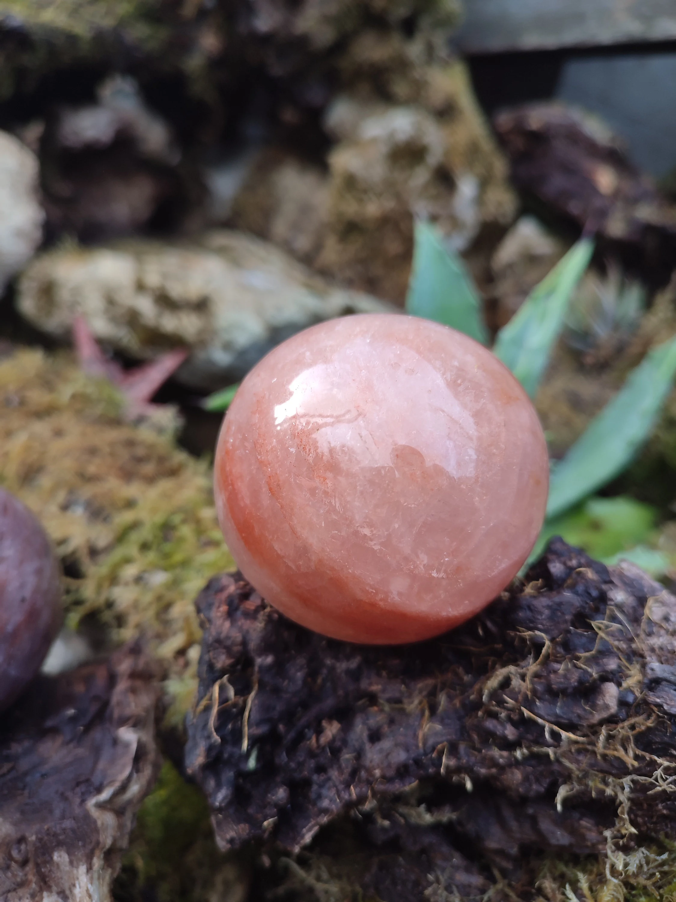Sphère de Quartz HématoÏde