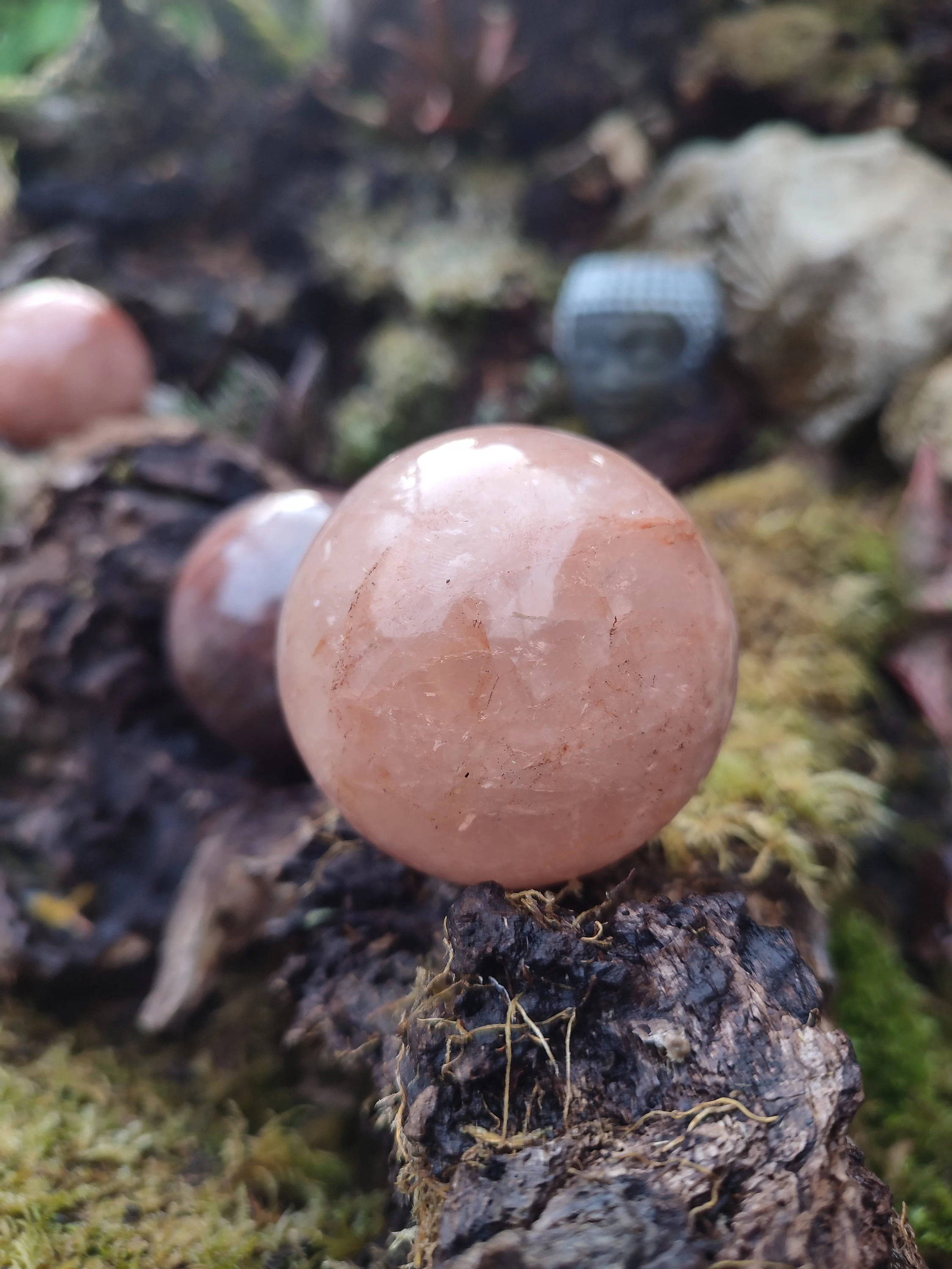 Sphère de Quartz HématoÏde