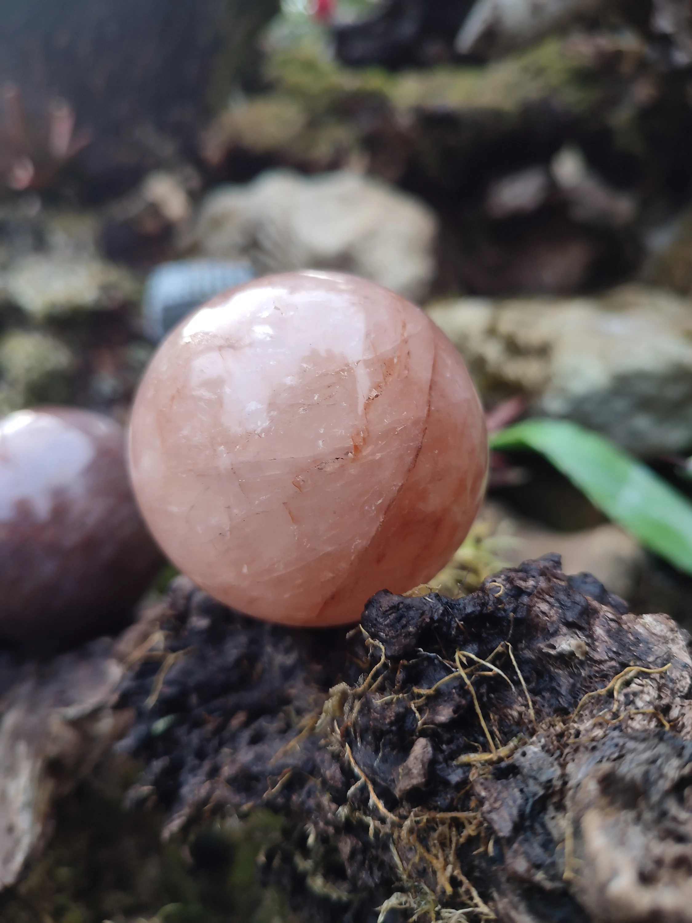 Sphère de Quartz HématoÏde