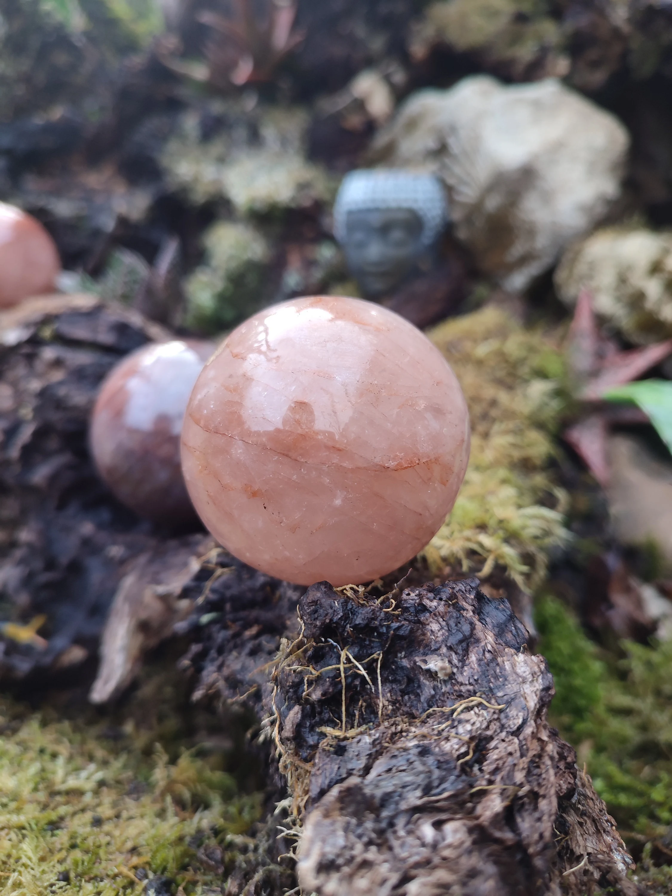 Sphère de Quartz HématoÏde
