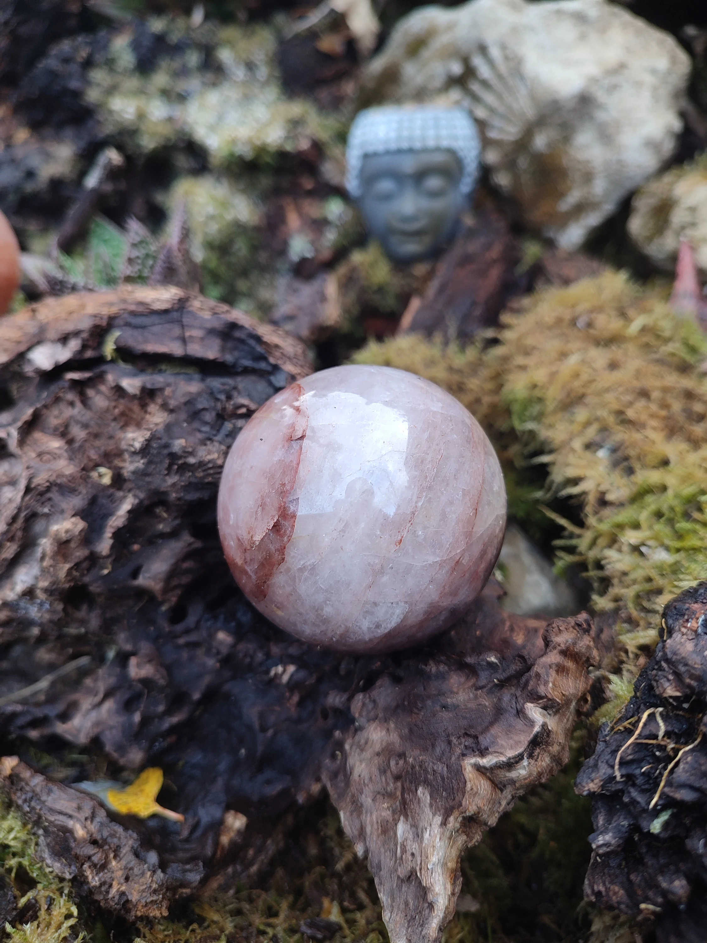Sphère de Quartz HématoÏde