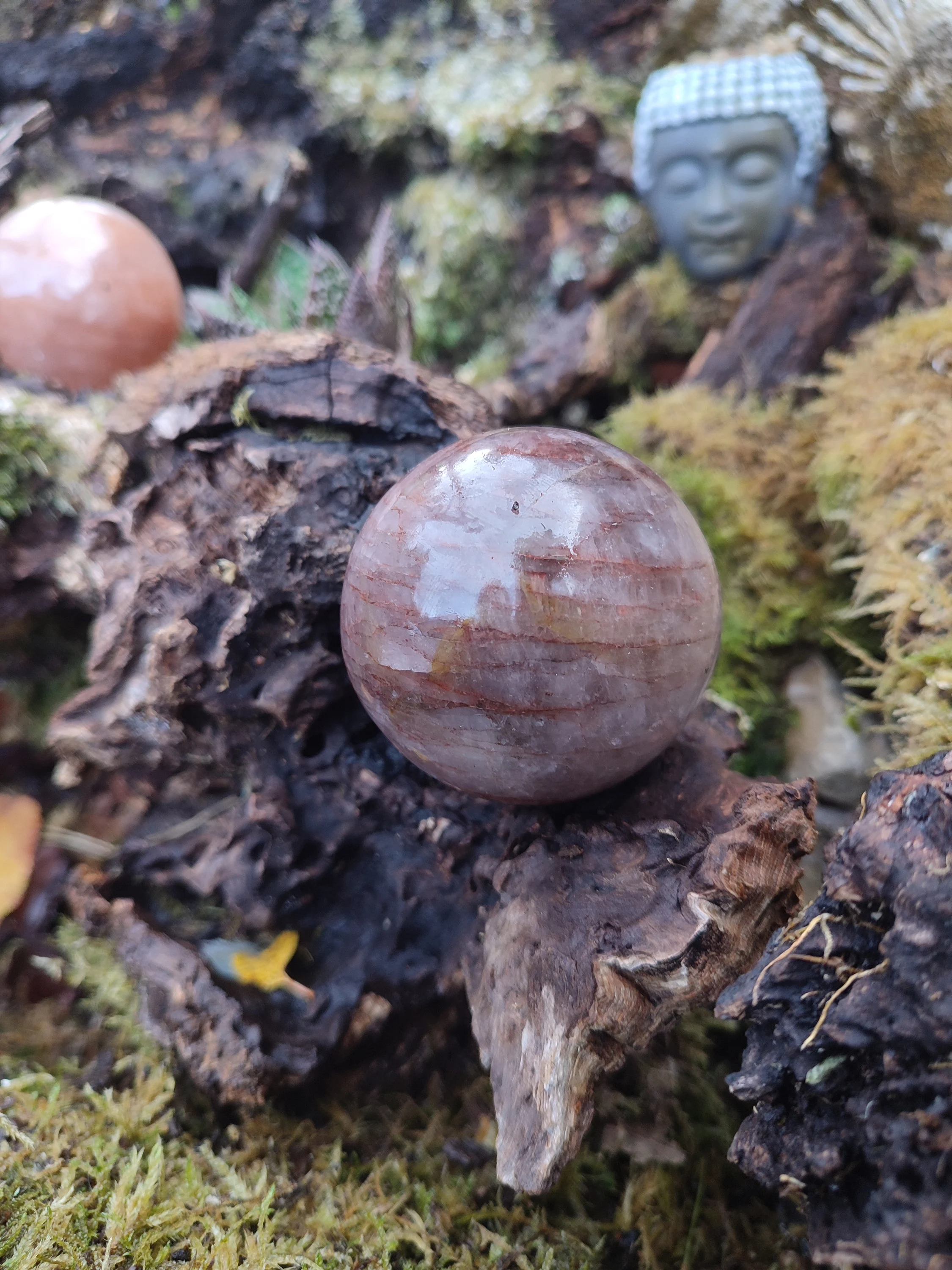 Sphère de Quartz HématoÏde