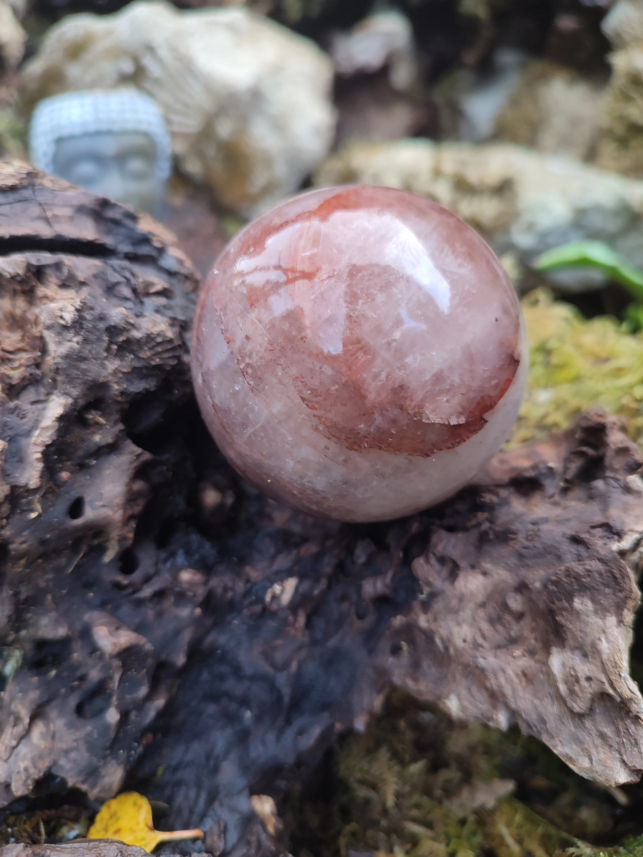 Sphère de Quartz HématoÏde