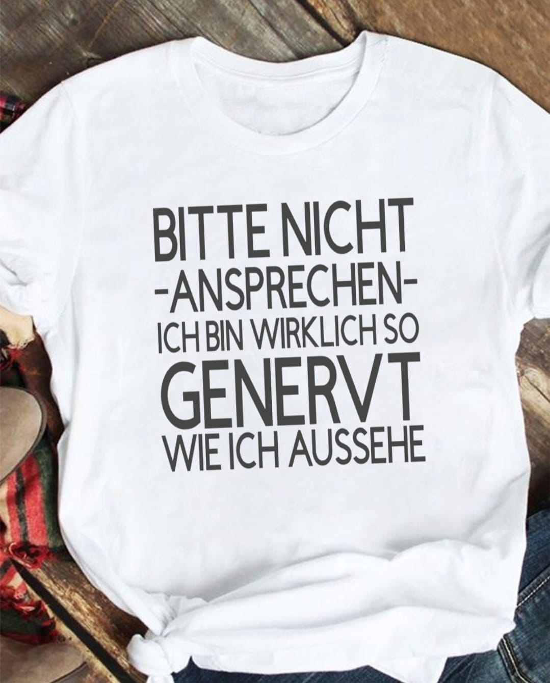 T-Shirt "Bitte nicht ansprechen..."