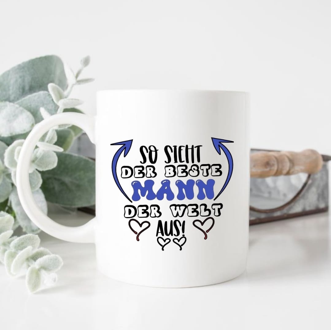 Tasse "Die beste Frau" oder "der beste Mann"