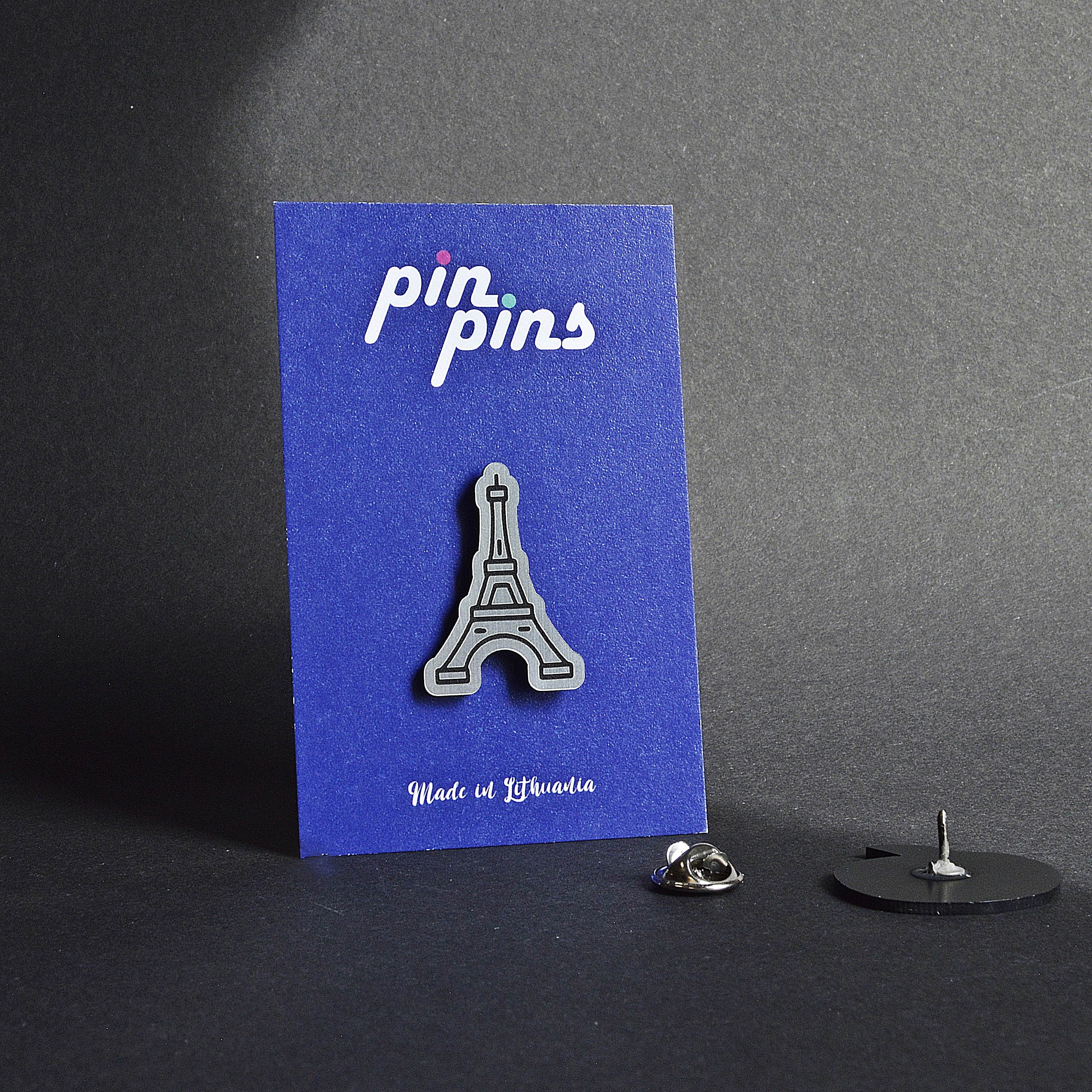 Eifelio bokštas įsegamas Pin ženkliukas sagė drabužio aksesuaras