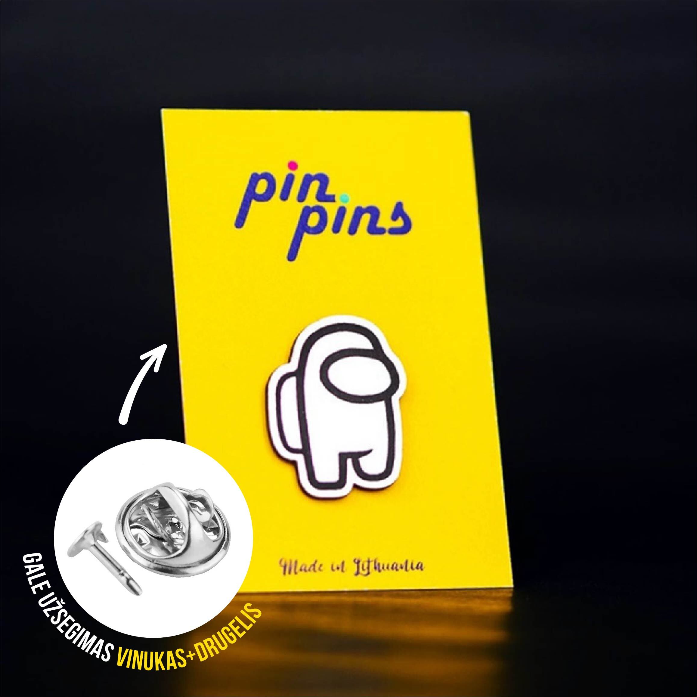 AMONG US Game įsegamas Pin ženkliukas sagė drabužio aksesuaras