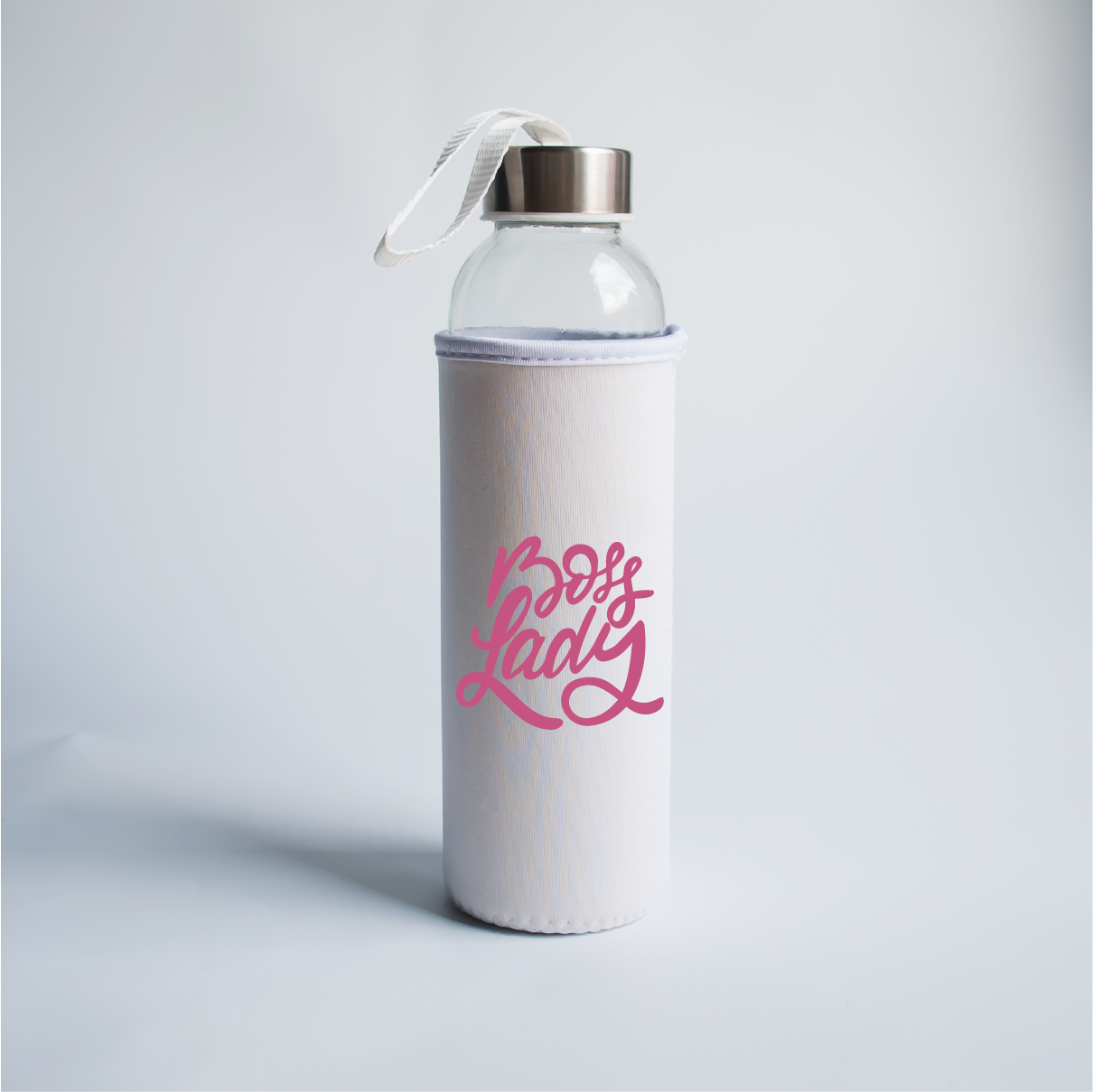 Boss Lady. Gertuvė skaidri su uždangalu 500ml