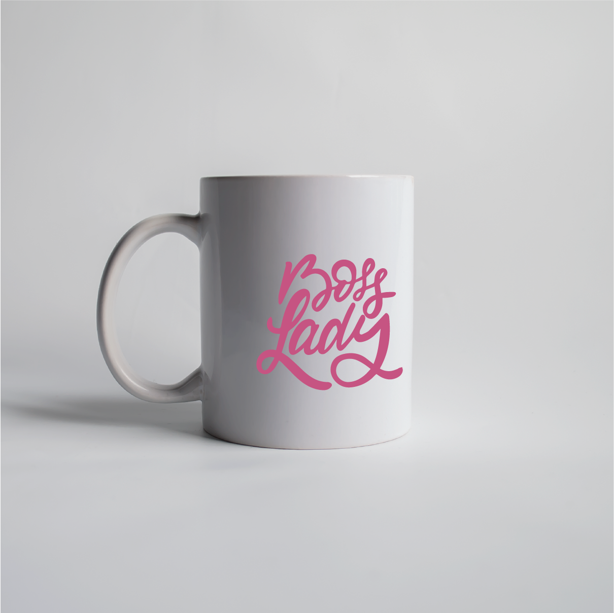 Boss Lady. Puodelis (baltas) 330ml