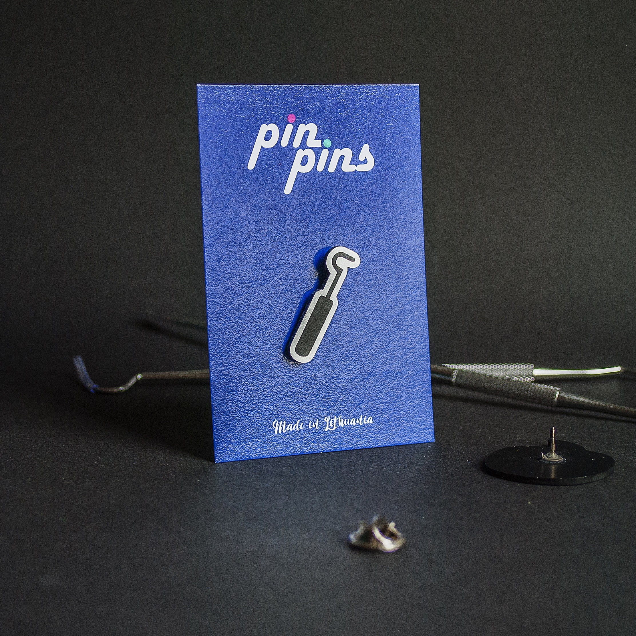 Dantisto kablys Pin ženkliukas sagė