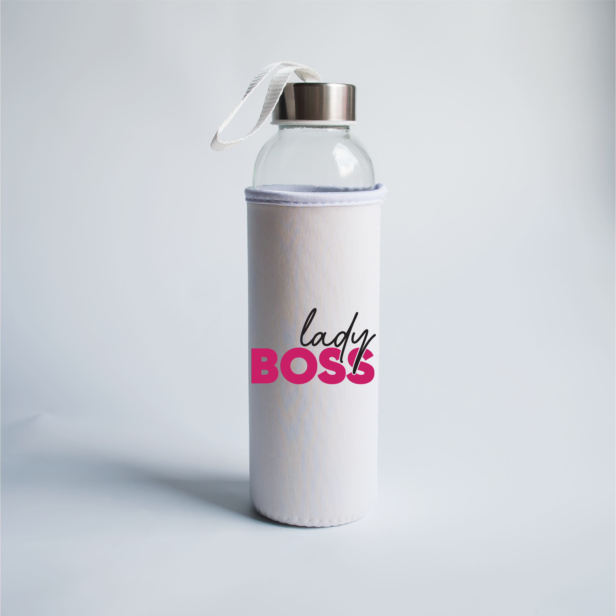 Lady Boss. Gertuvė skaidri su uždangalu 500ml