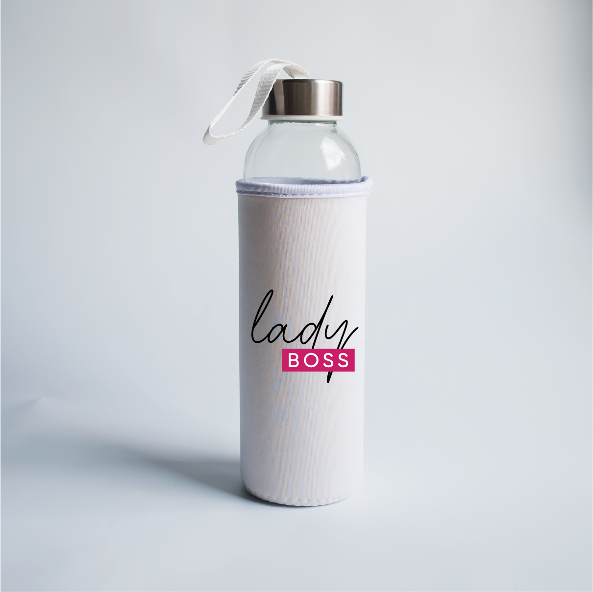 Lady Boss. Gertuvė skaidri su uždangalu 500ml