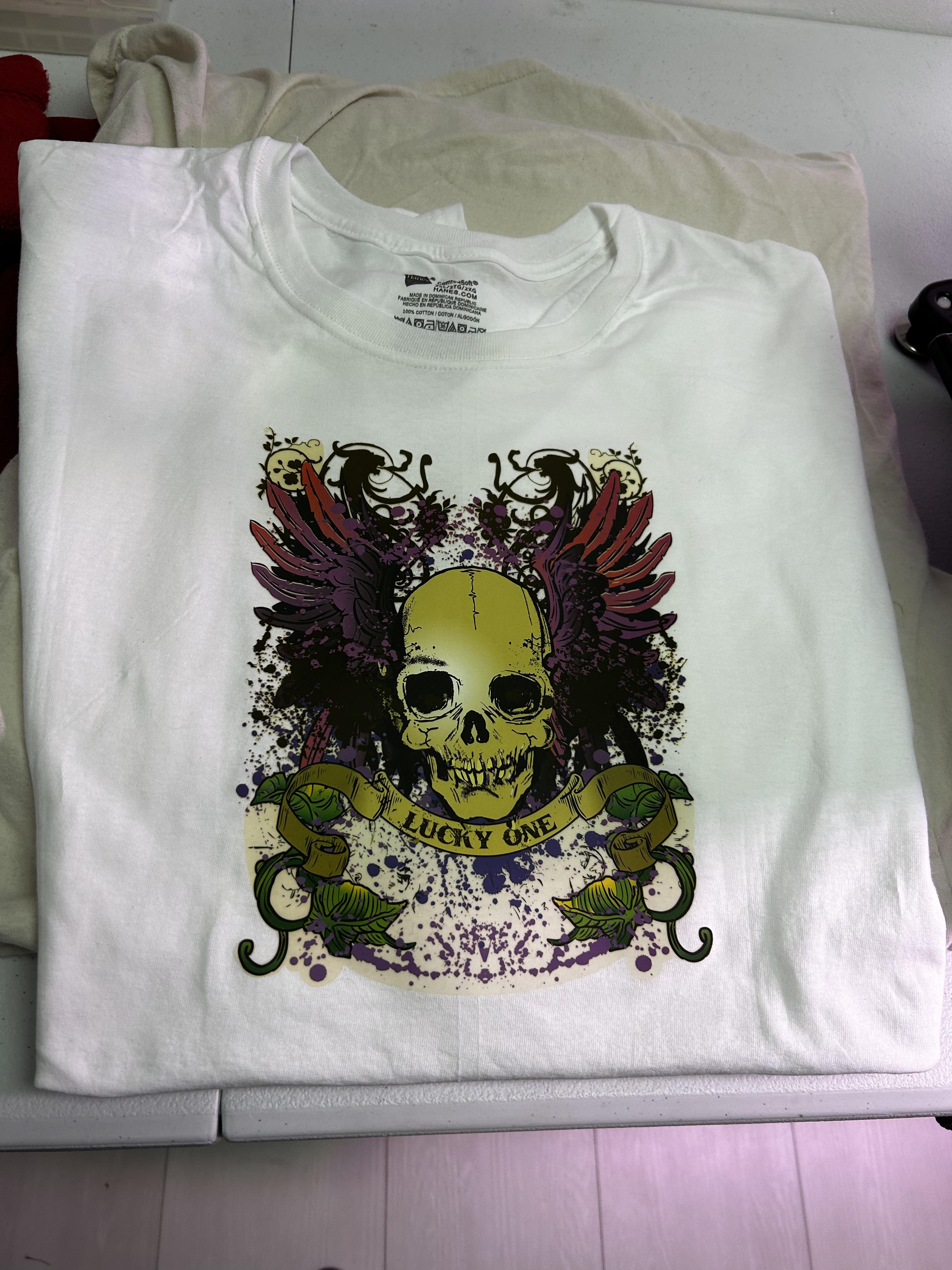 T SHIRT IRON - ON ART PREMIUN   