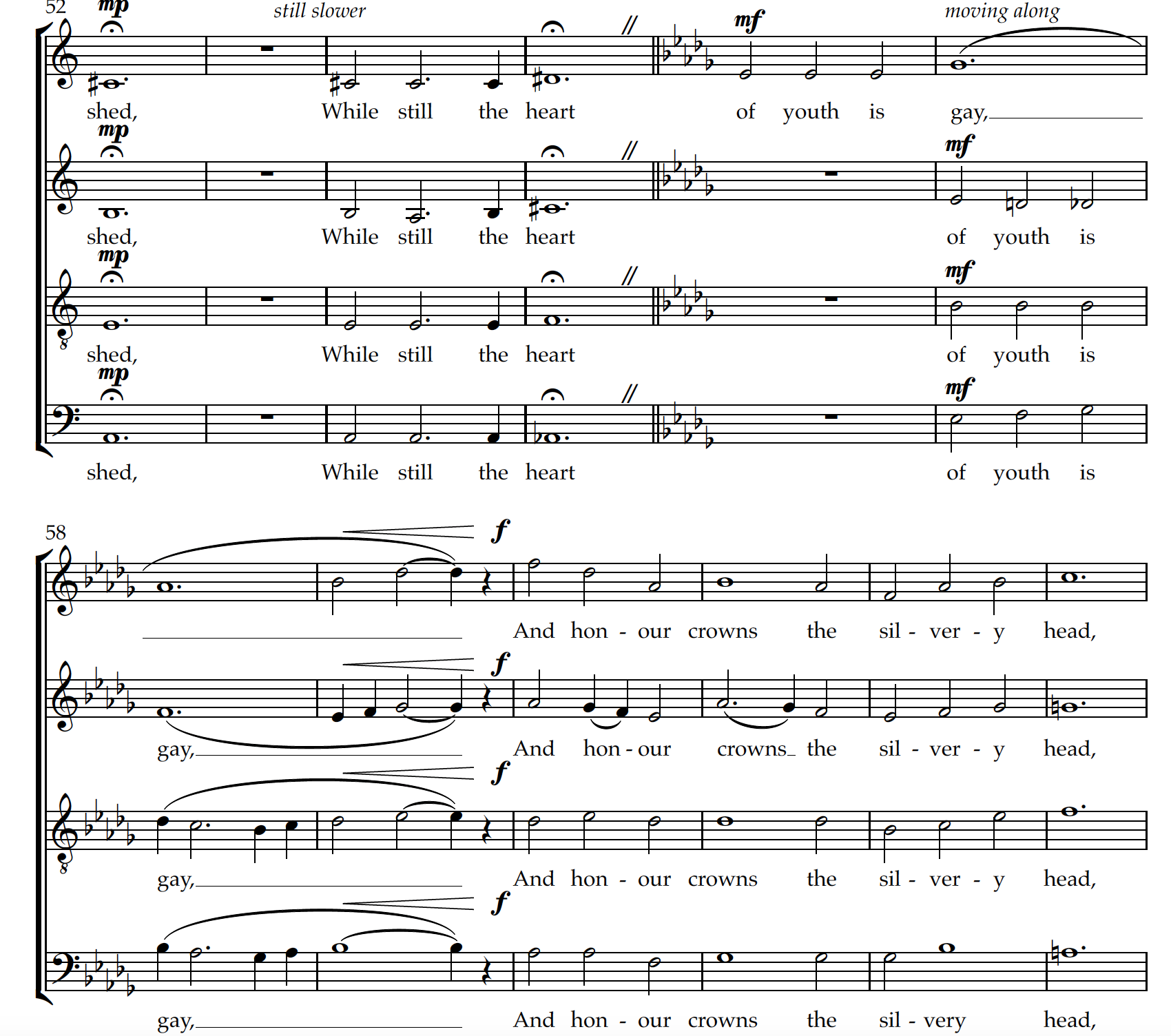 Song Is Not Dead (SATB)