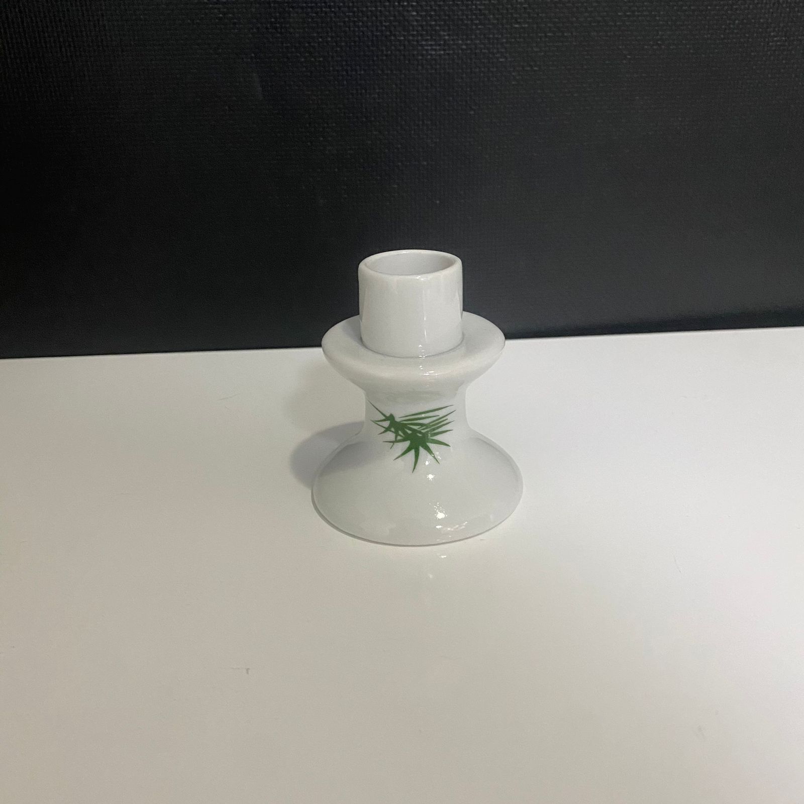 Castiçal de Porcelana Mini - Bambu