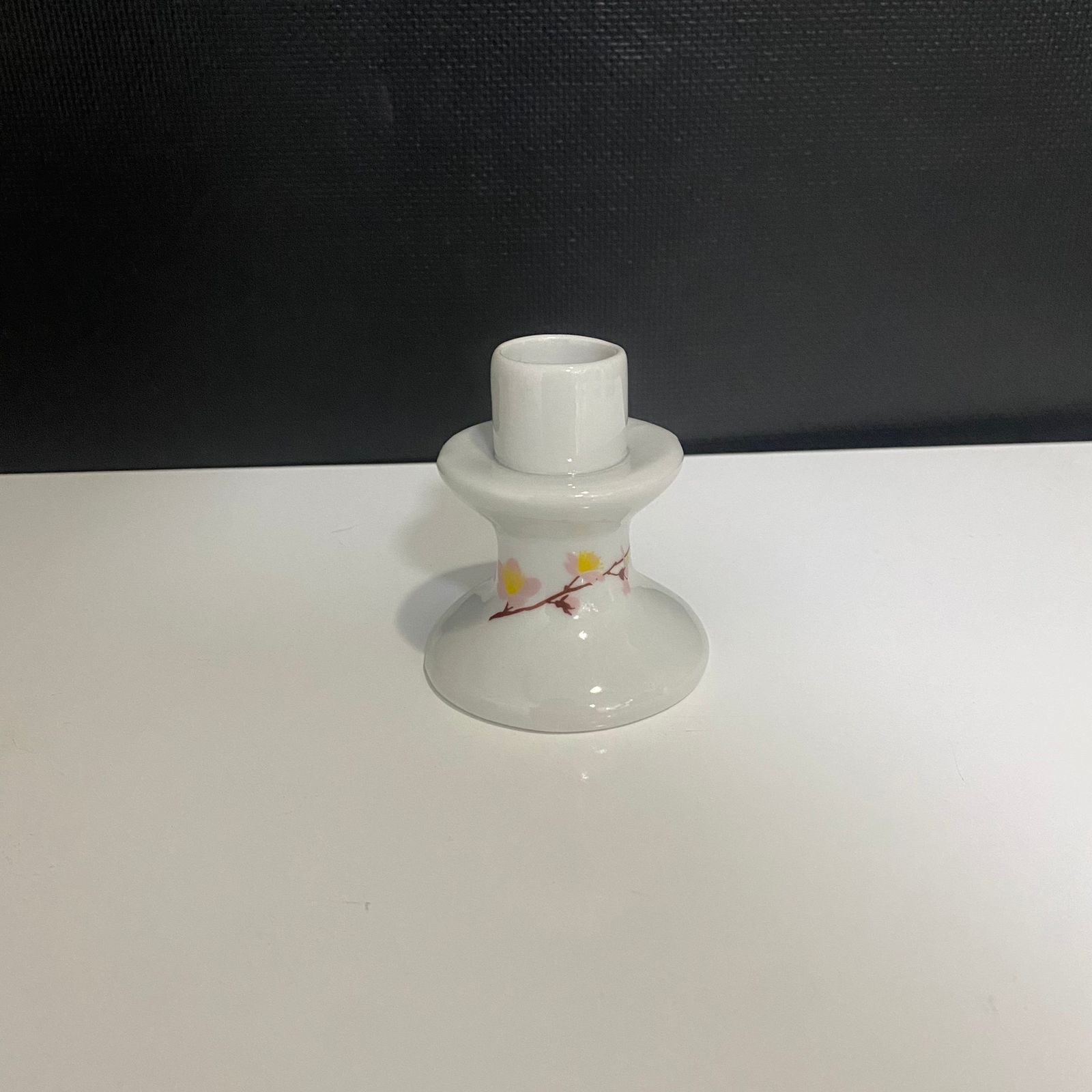 Castiçal de Porcelana Mini - Sakura