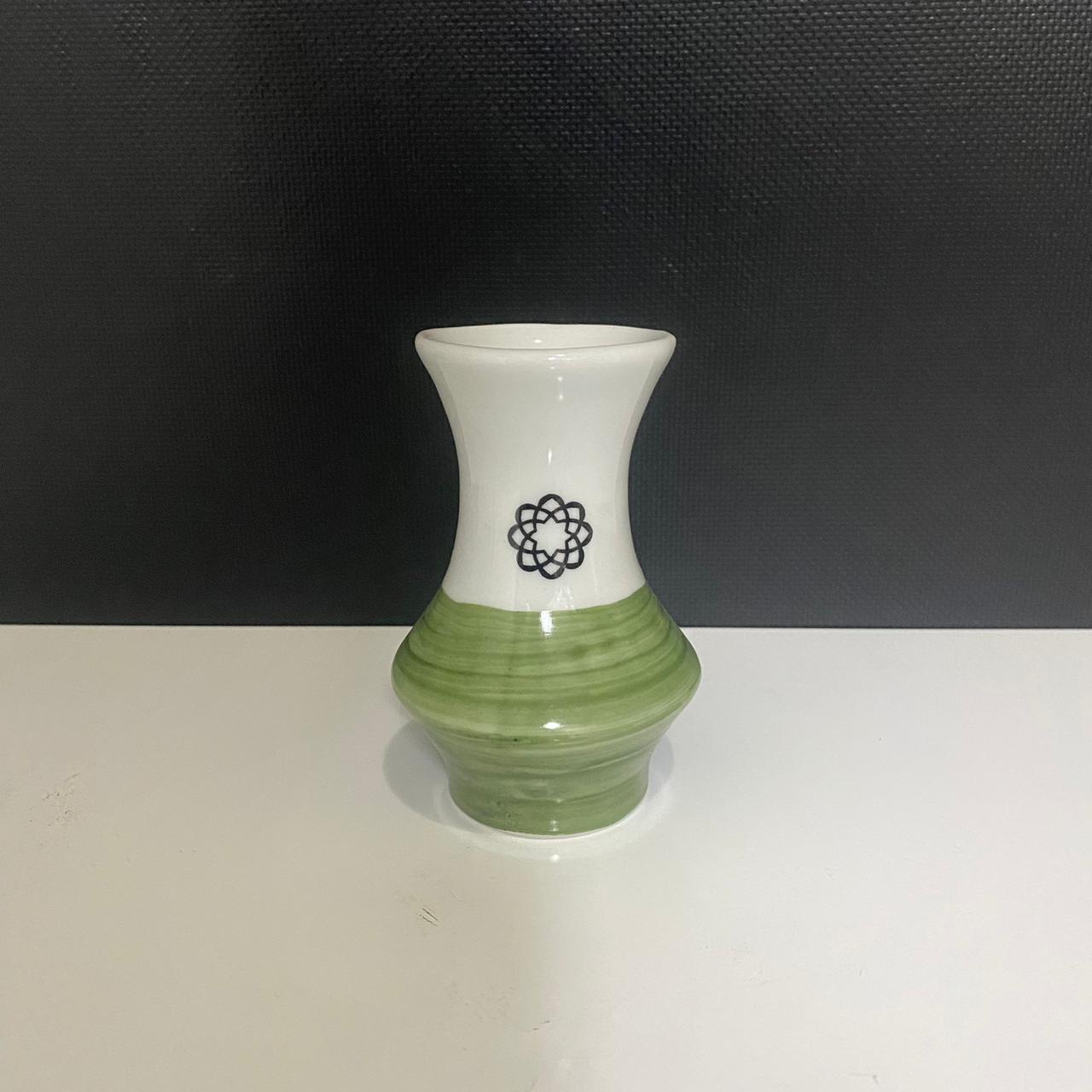 Vaso Mini Porcelana - Verde