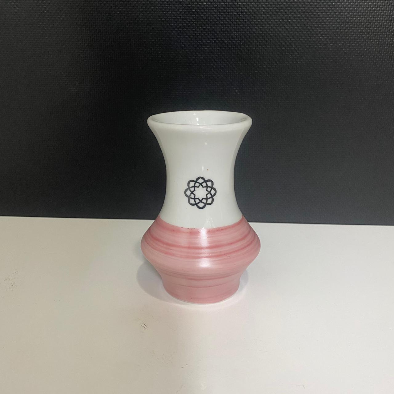 Vaso Mini Porcelana - Rosa