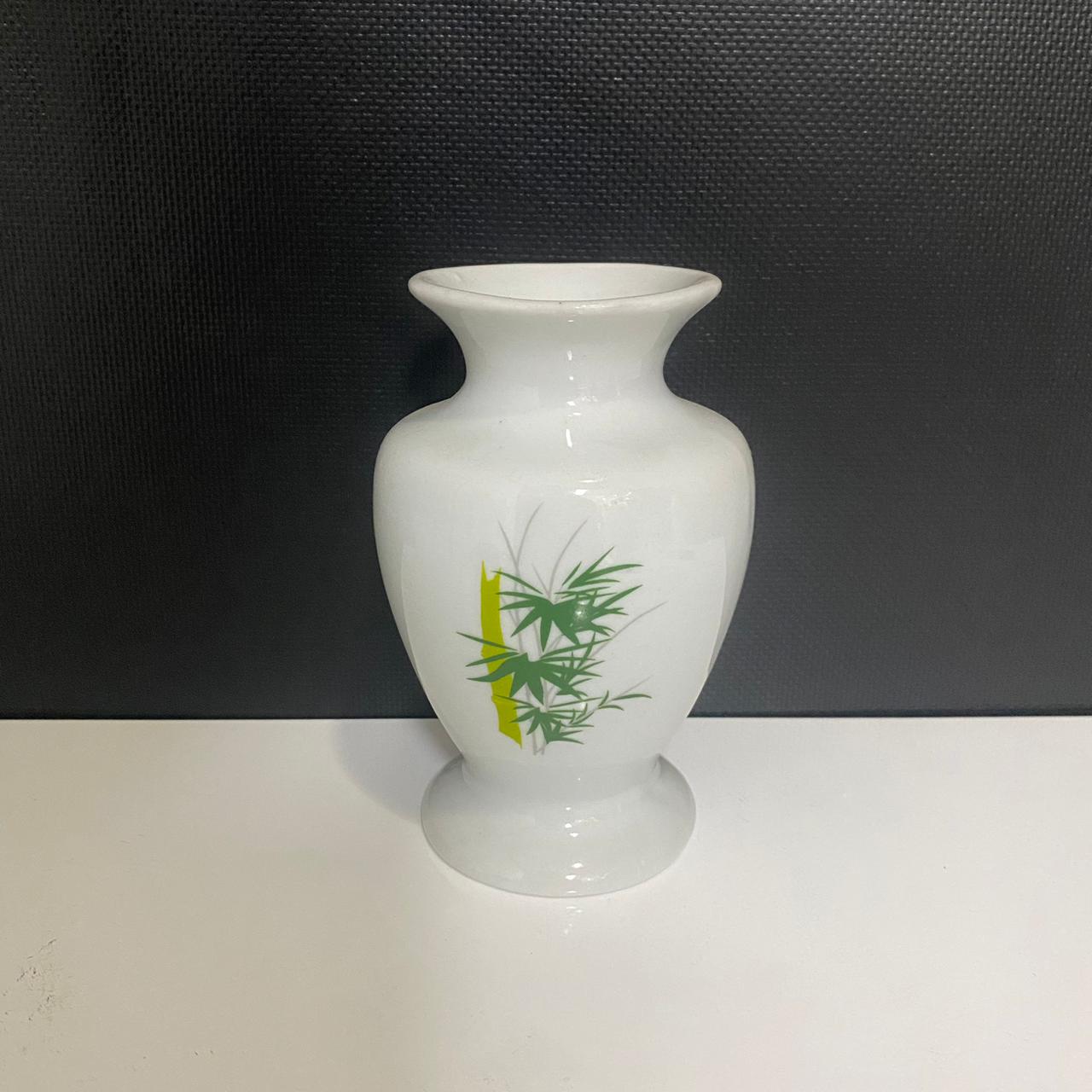 Vaso Pequeno Porcelana - Bambu