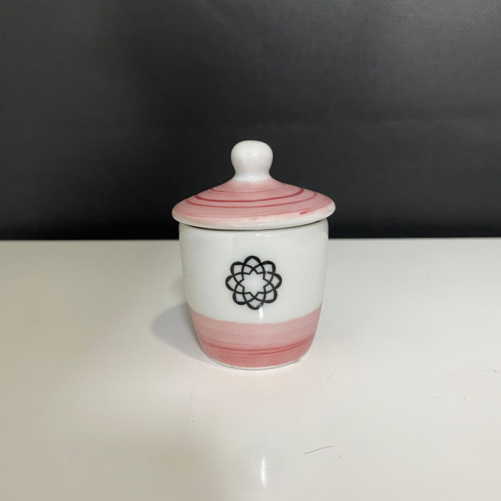 Copinho de Porcelana Médio - Rosa