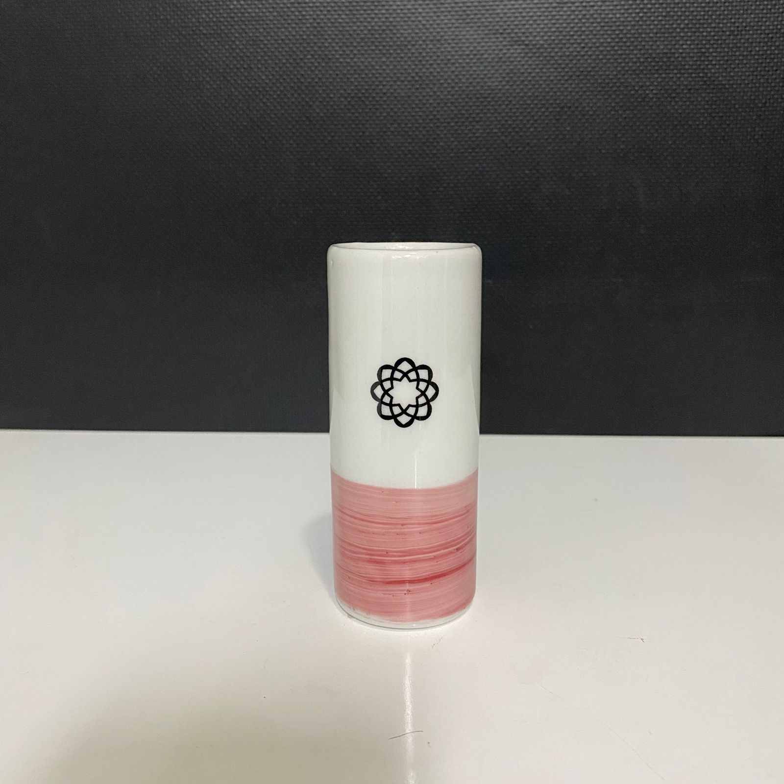 Tubo de Porcelana - Rosa